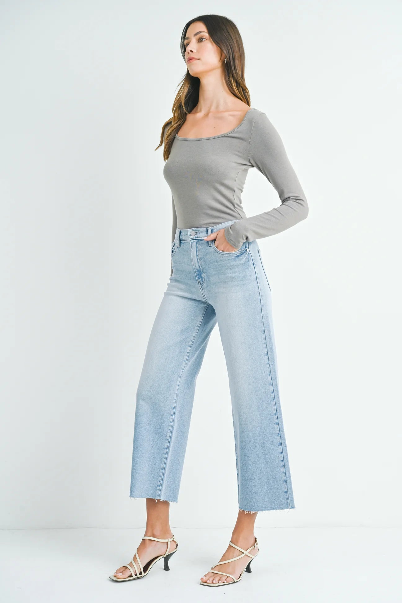 The Scissor Cut Wide Leg