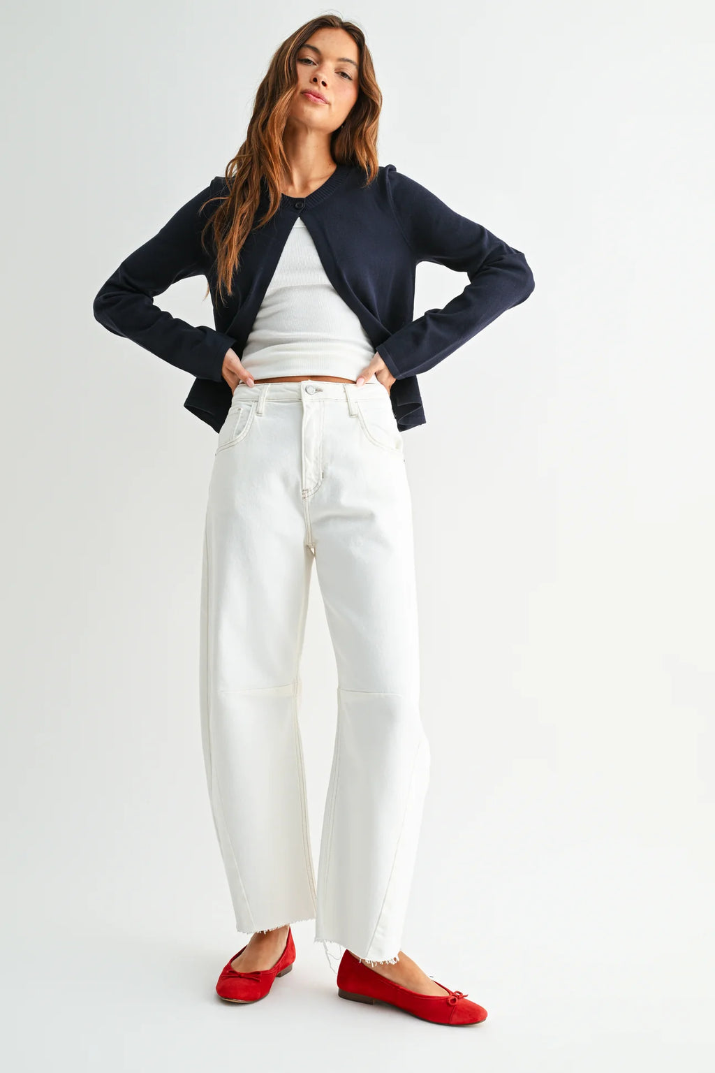The Seamed Barrel Jean