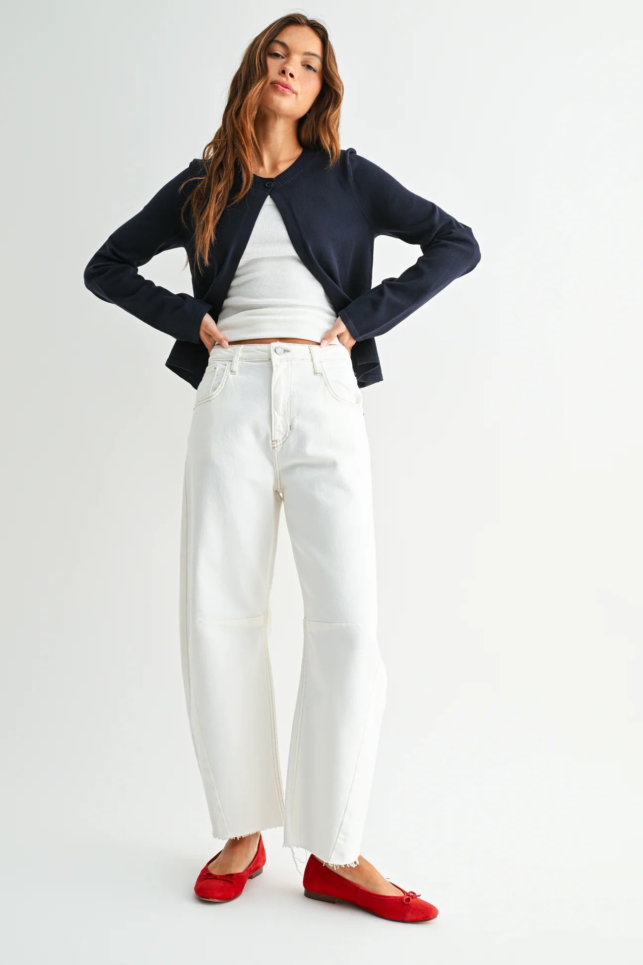 The Seamed Barrel Jean
