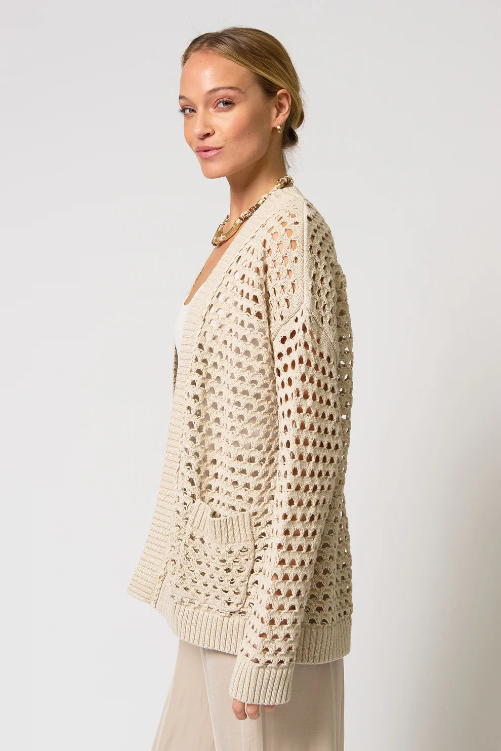 Iris Braided Trim Duster