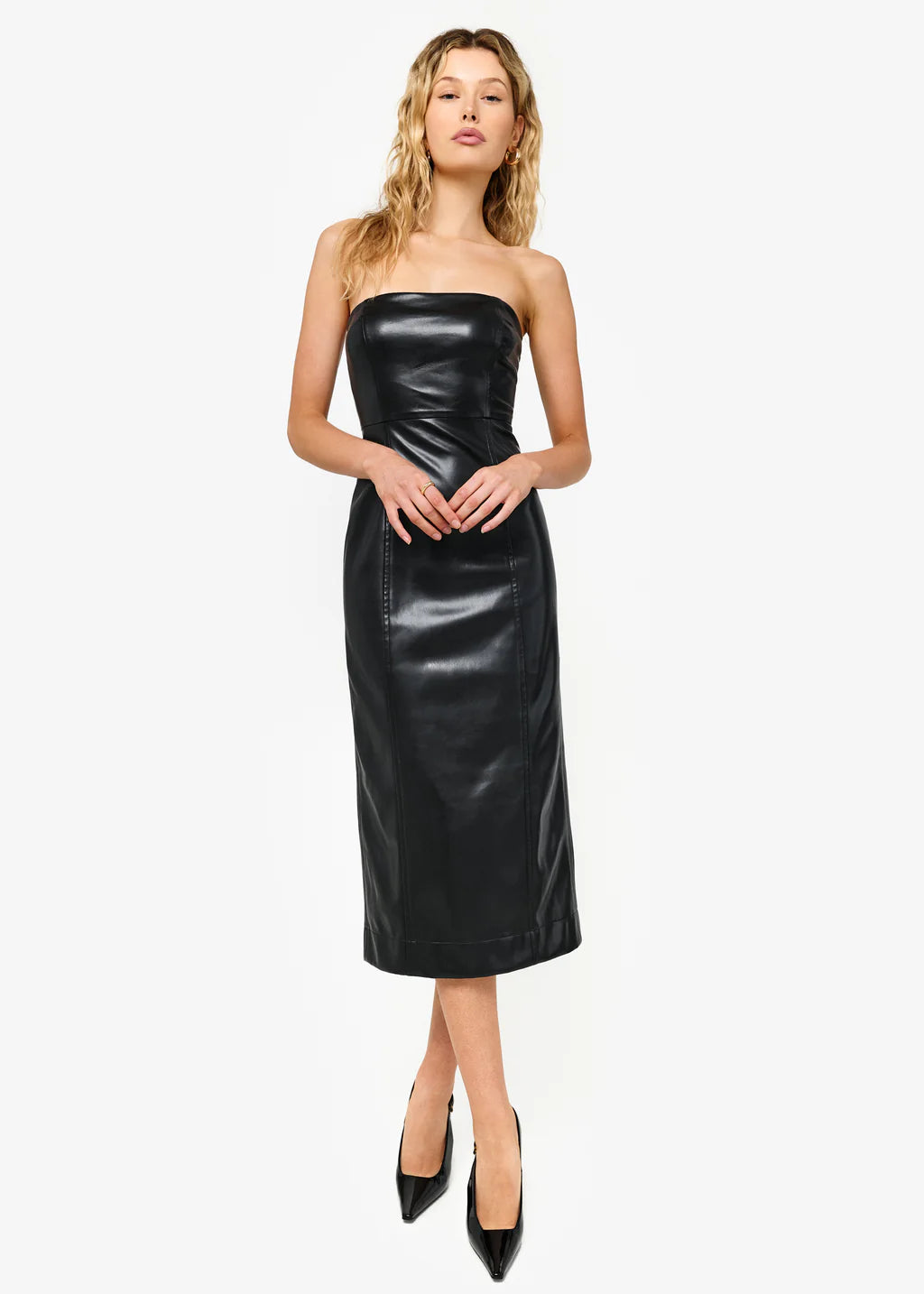 Thierry Vegan Leather Dress