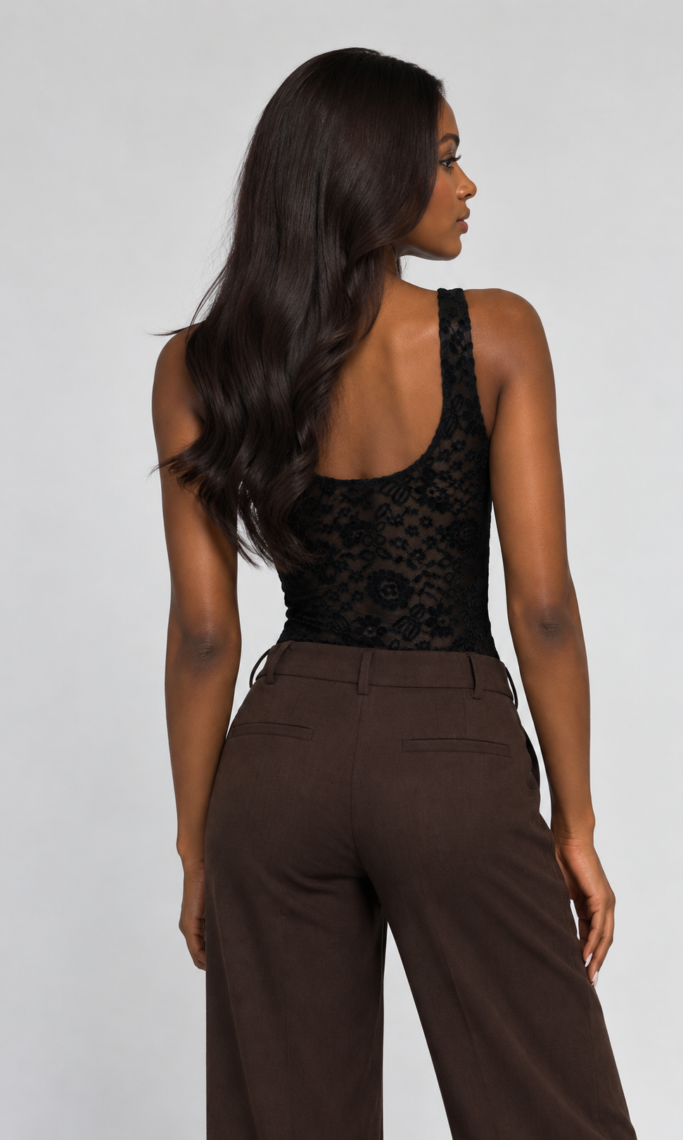 Gigi Velvet Lace Bodysuit