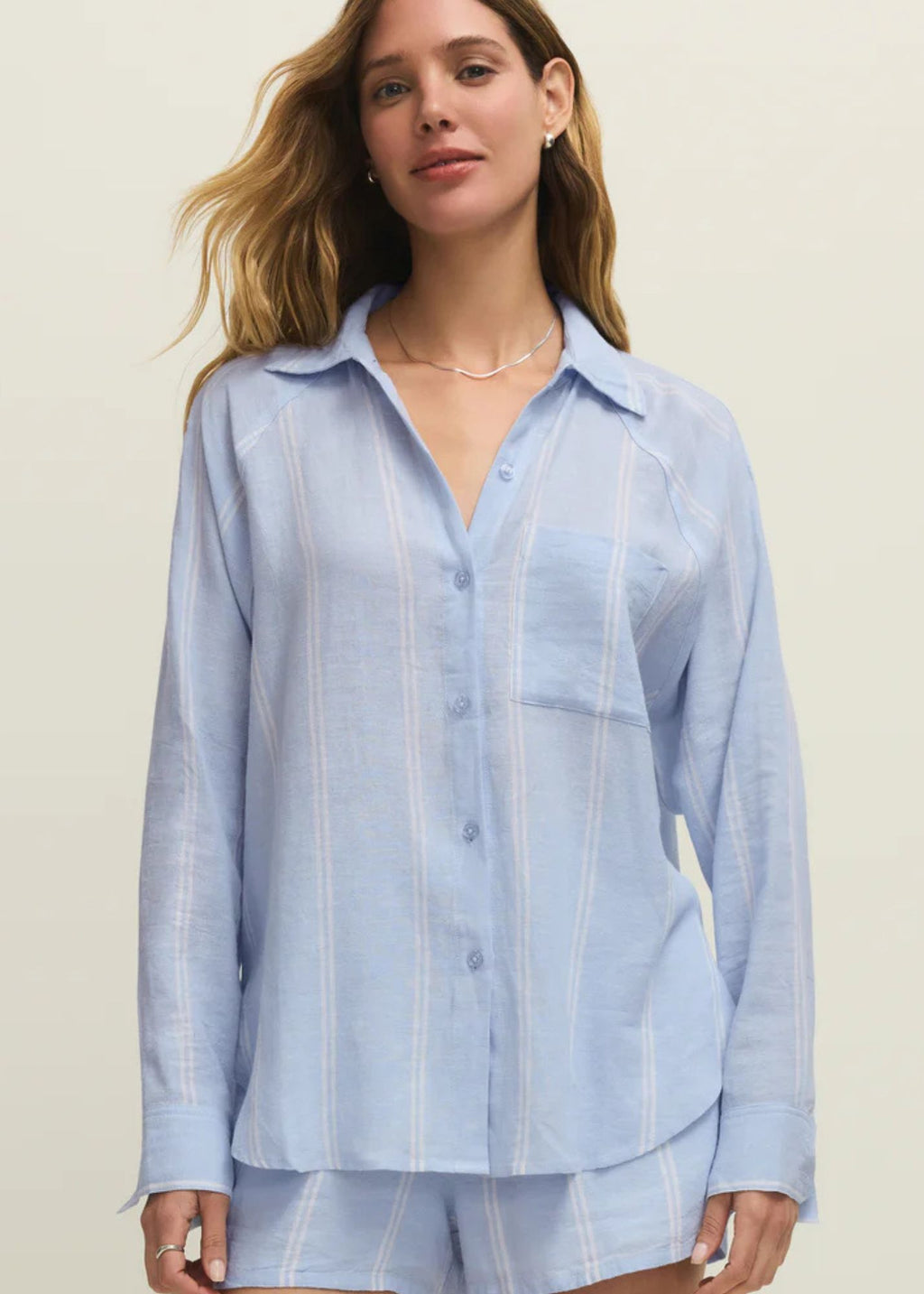 The Perfect Linen Striped Top