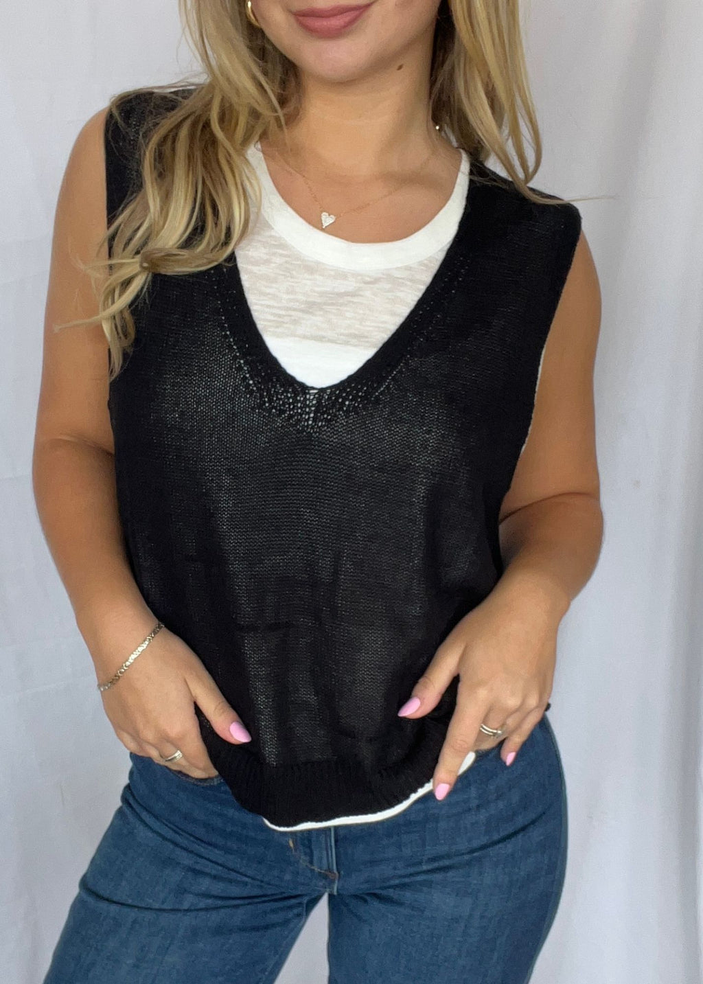 Chelsea Sweater Tank - Clothes Horse