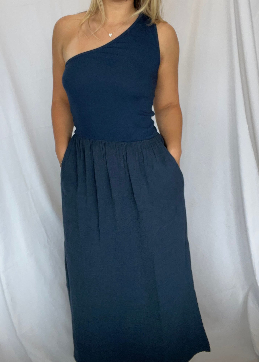 Erin One Shoulder Dress