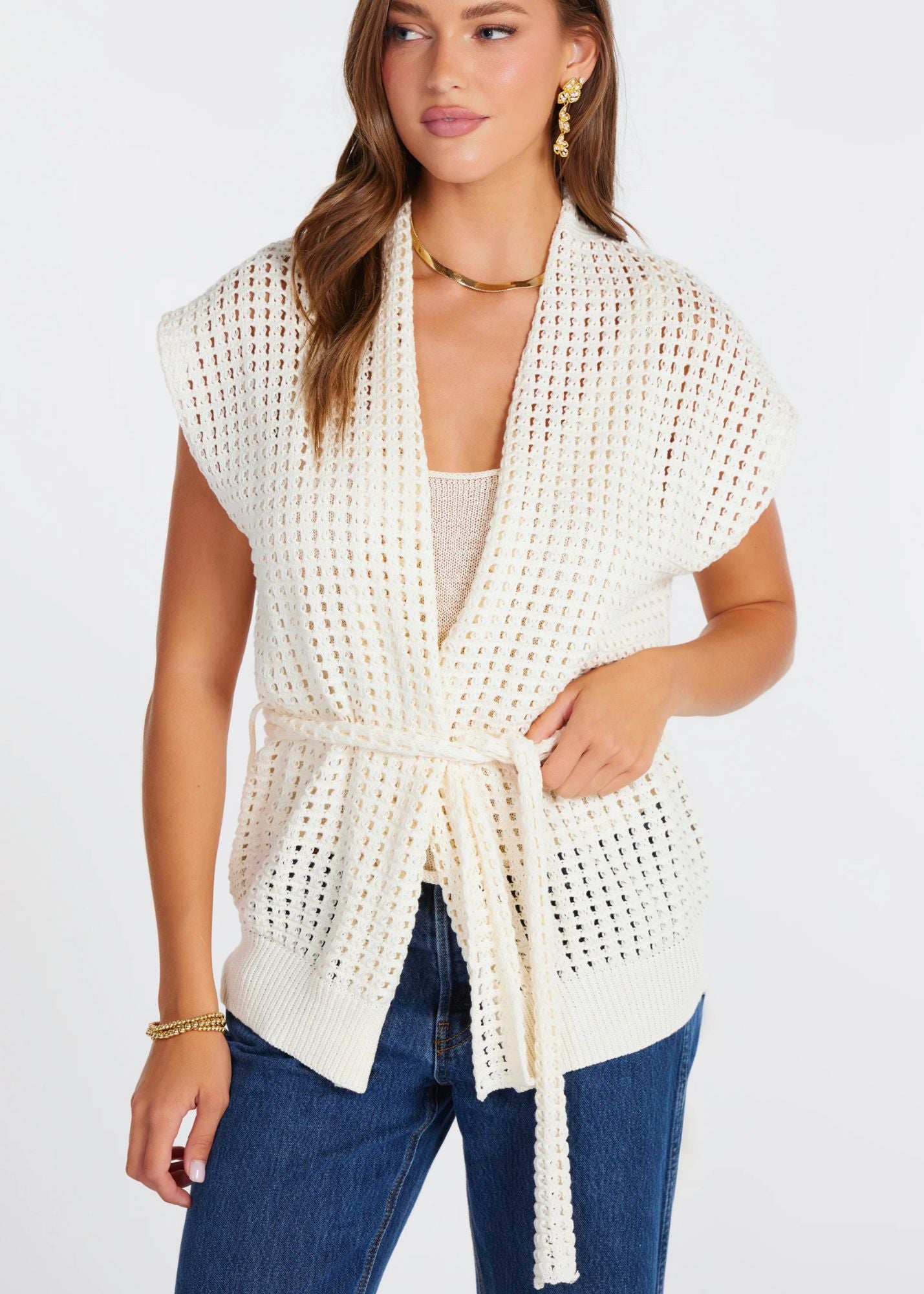 Coastal Belted Cardigan