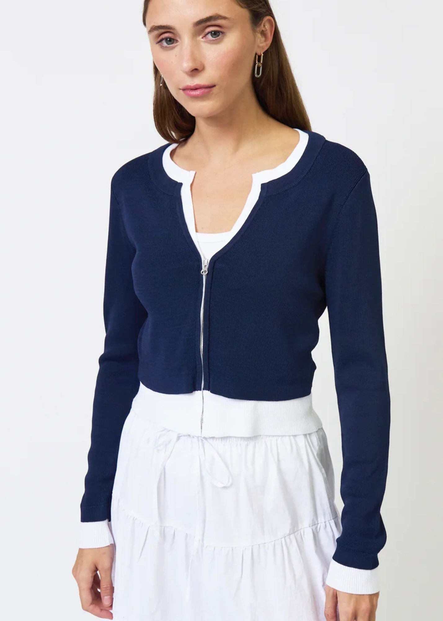 Brooklyn Double Layer Cardigan