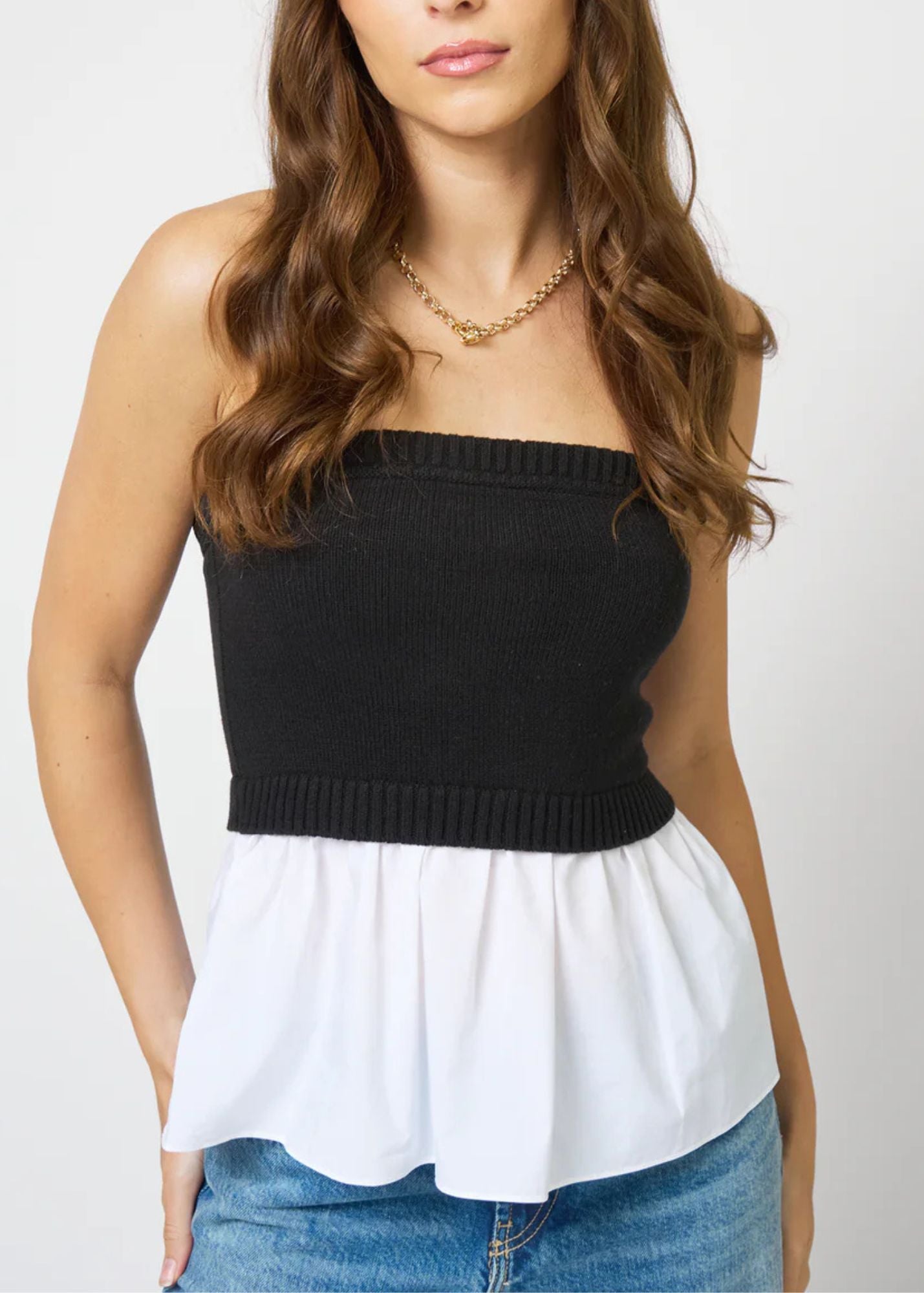 Violete Twofor Tube Top