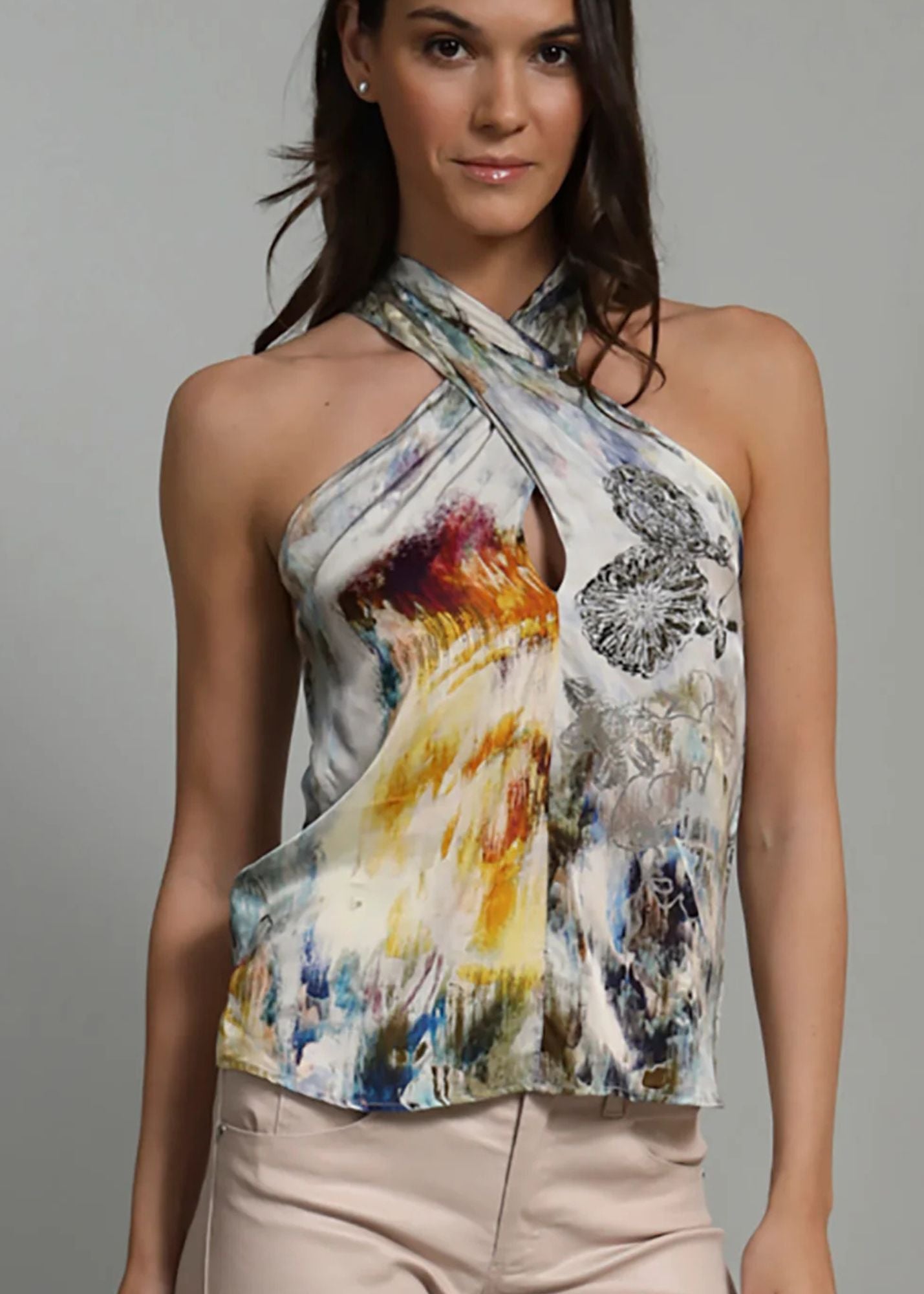 Fantasy Garden Halter Top
