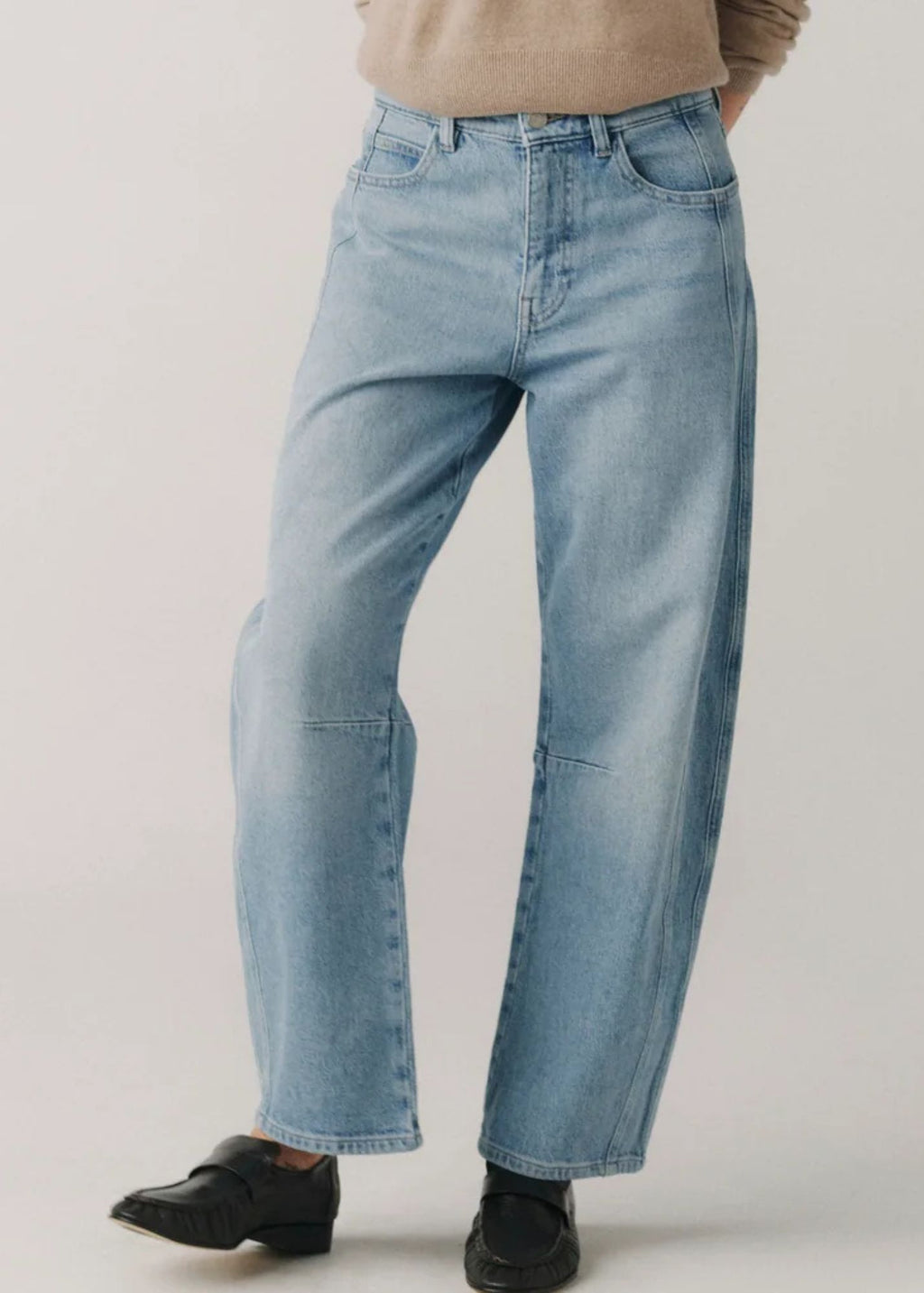 BNA Soft Curve Barrel Jeans - Clothes Horse