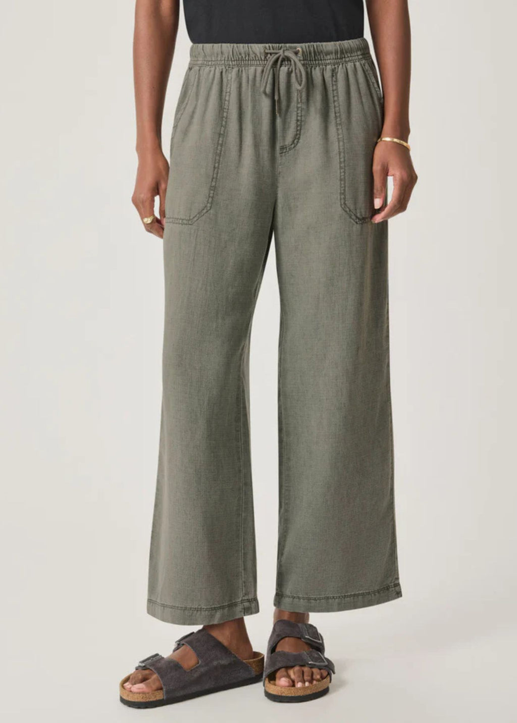 Angie Crop Wide Leg Pant