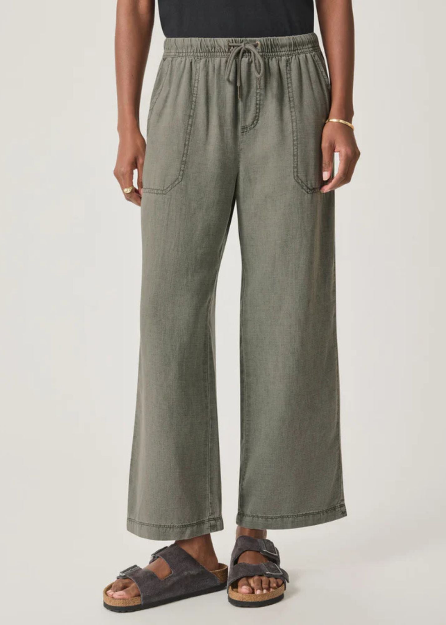 Angie Crop Wide Leg Pant