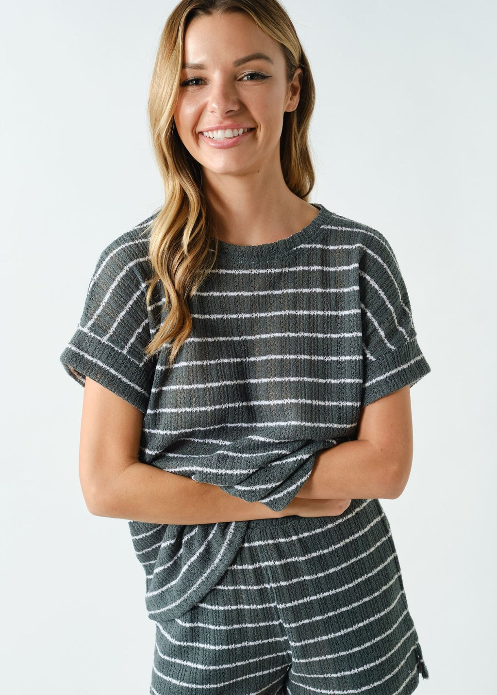 Chloe Crochet Tee