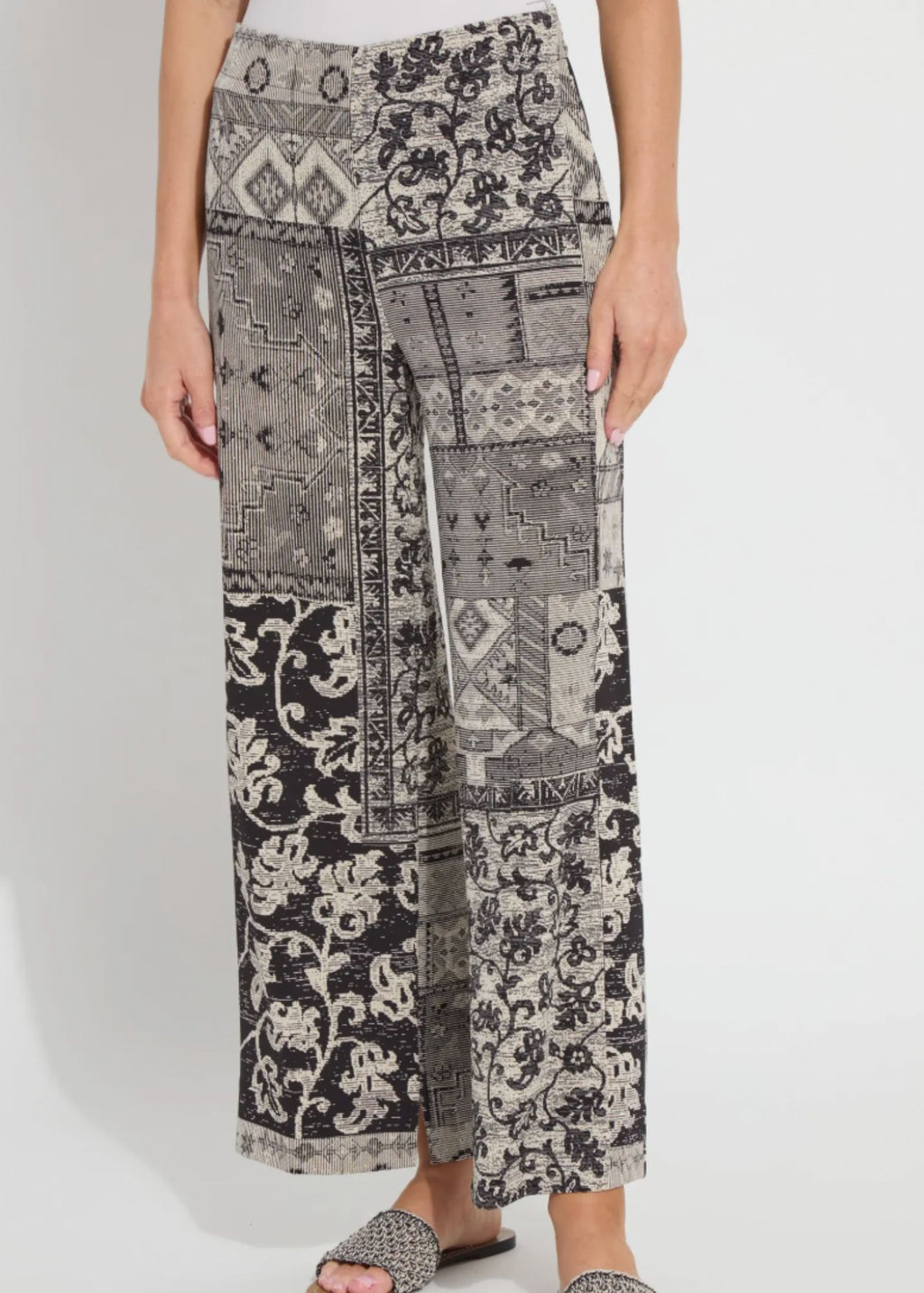 Genesis Mixed Print Stretch Woven Pants