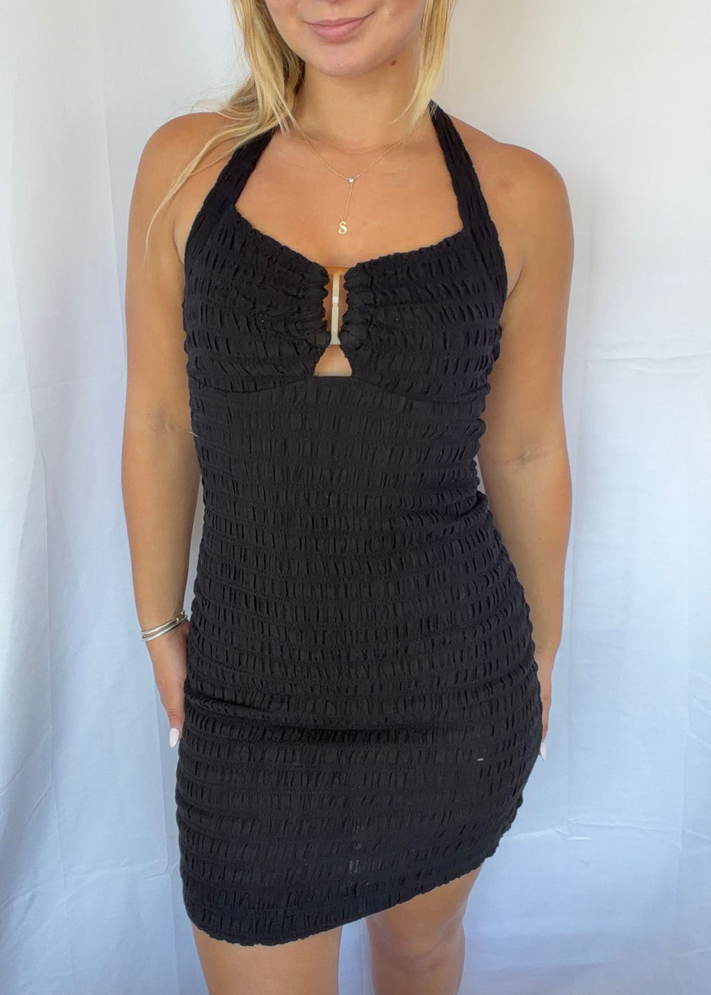 Hailey Halter Dress