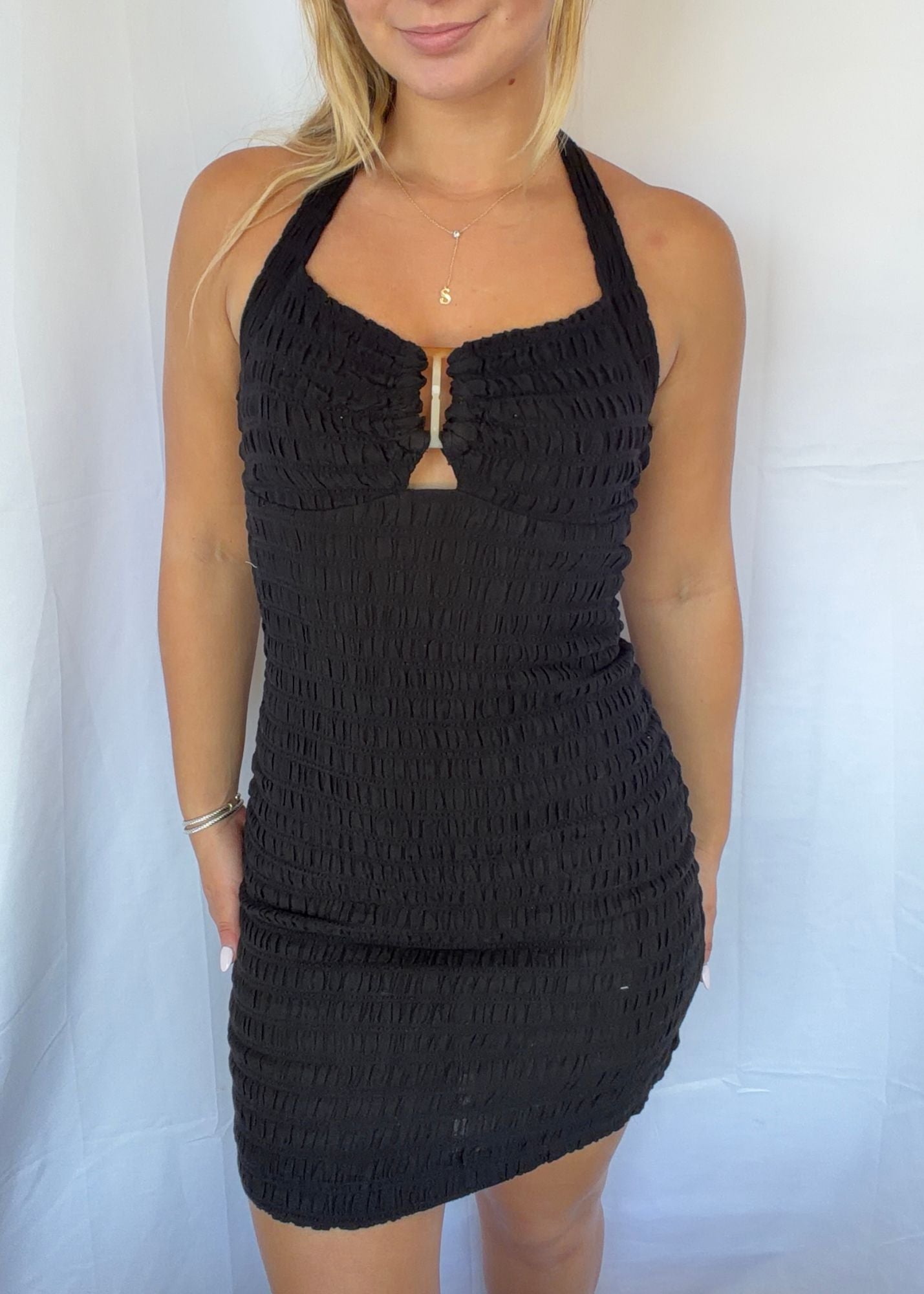 Hailey Halter Dress