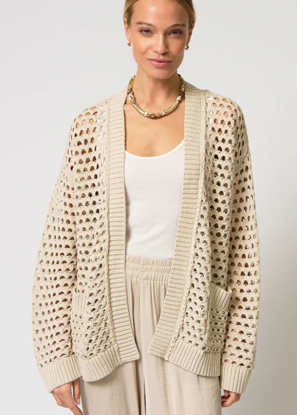 Iris Braided Trim Duster