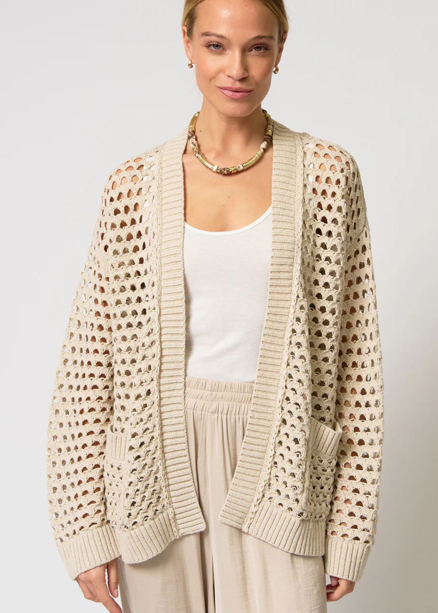 Iris Braided Trim Duster