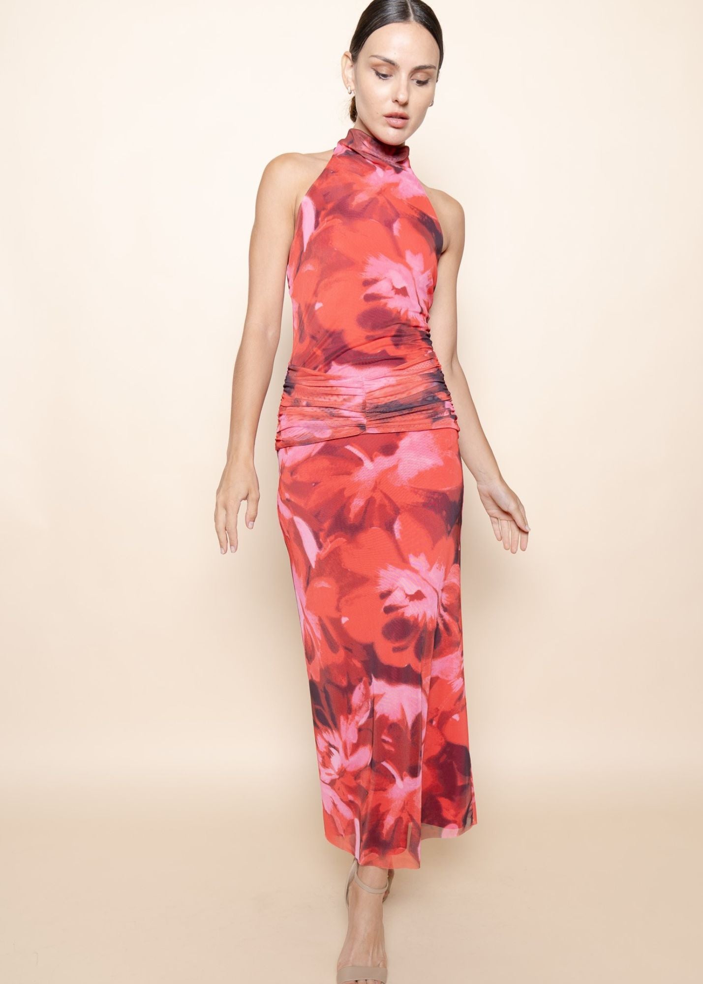Mesh Maxi Dress