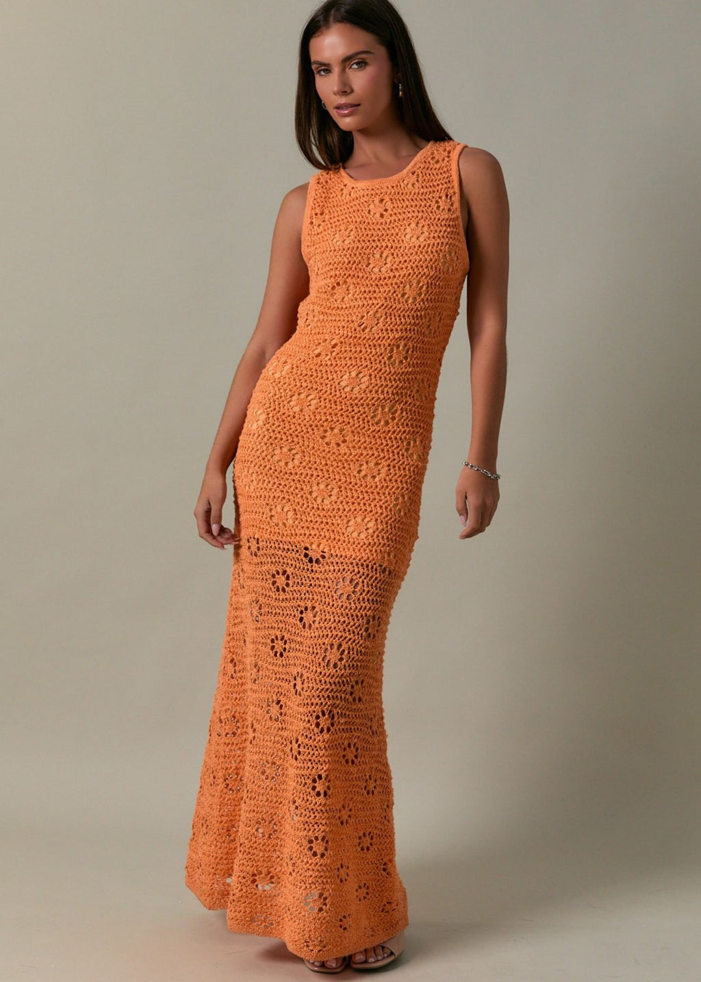 Crochet Maxi Dress