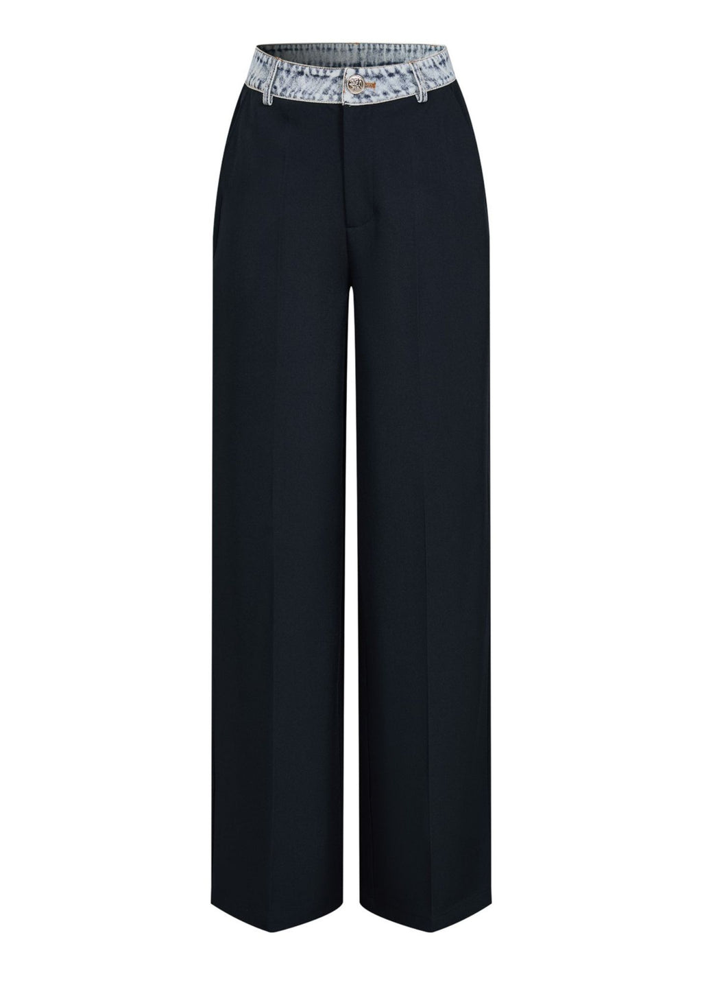 Denim Contrast Pant