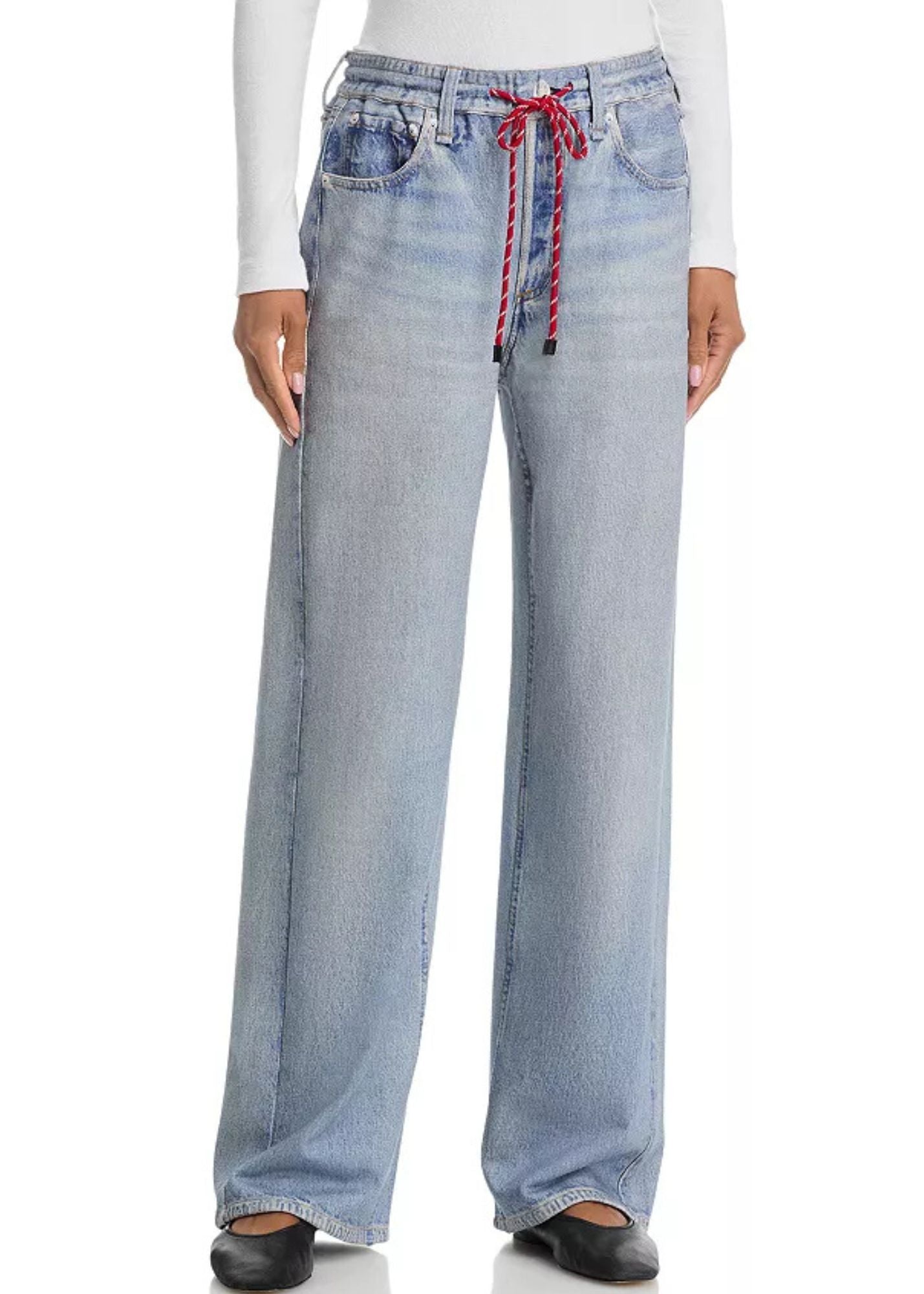 Miramar Terry Drawcord Wide Leg Pant