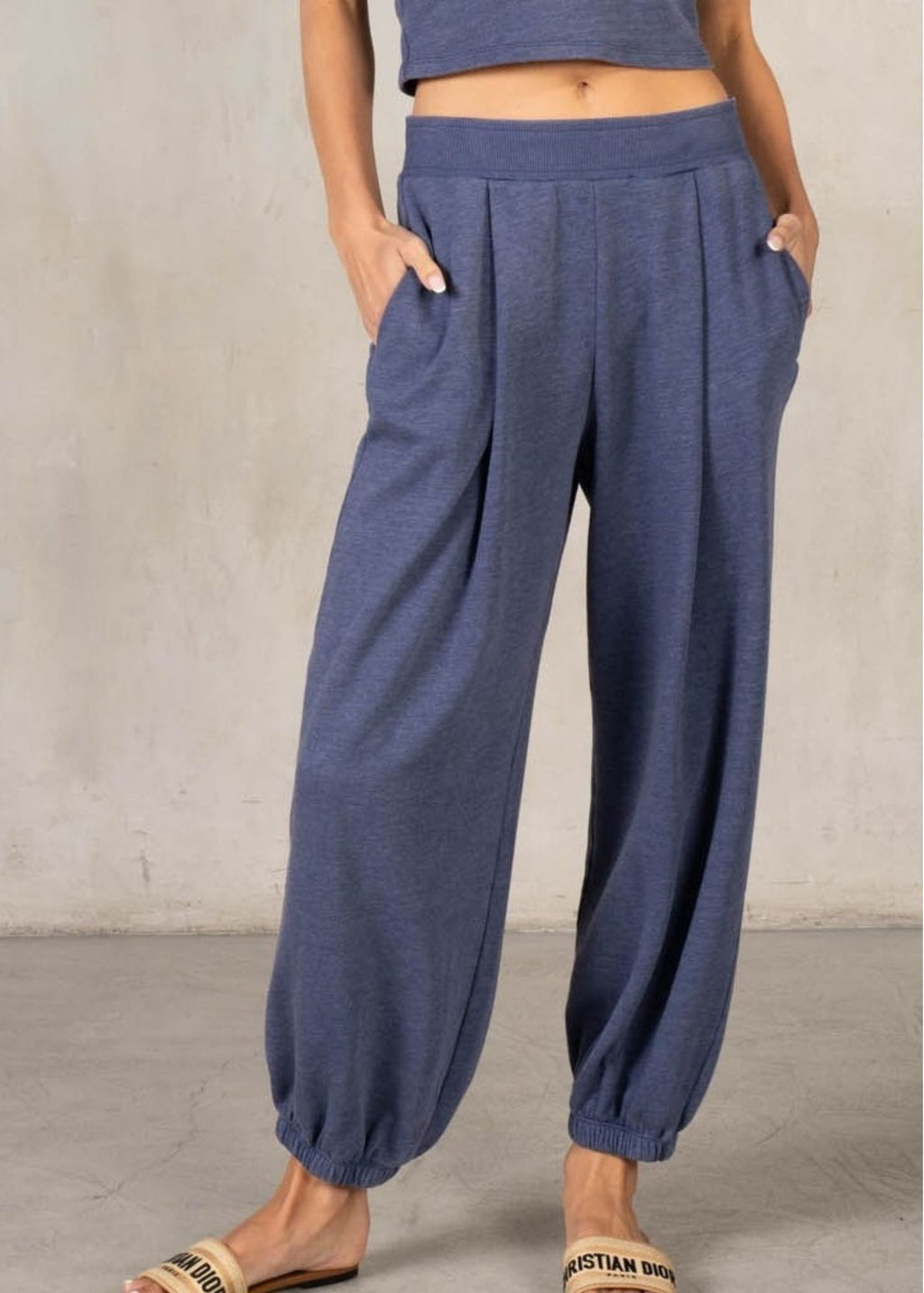 Pleated Jogger