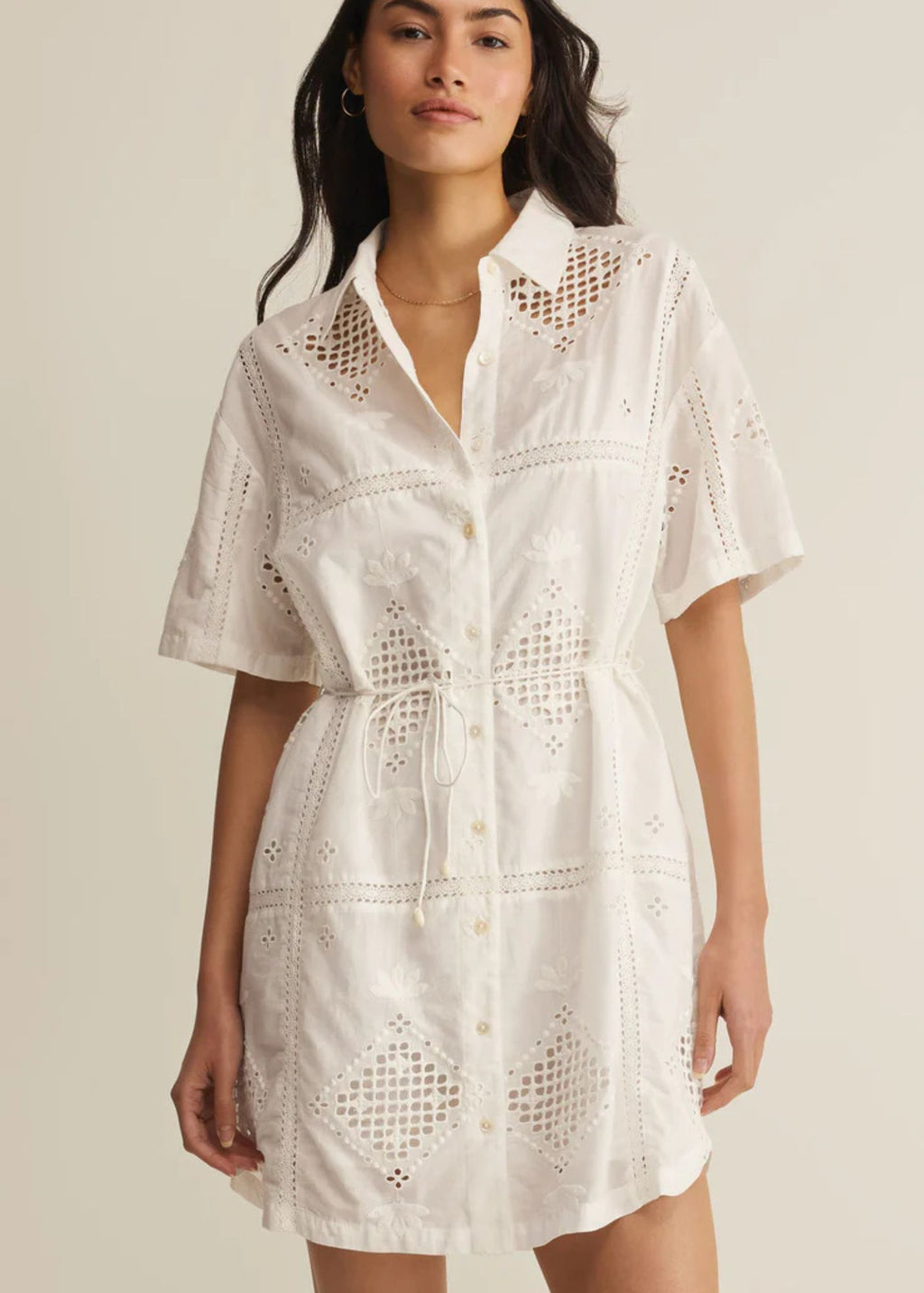 Annabelle Eyelet Dress