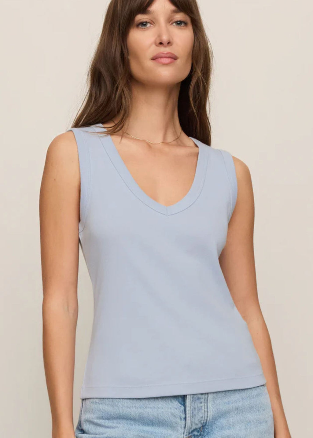 Ellie Rib V-Neck Tank
