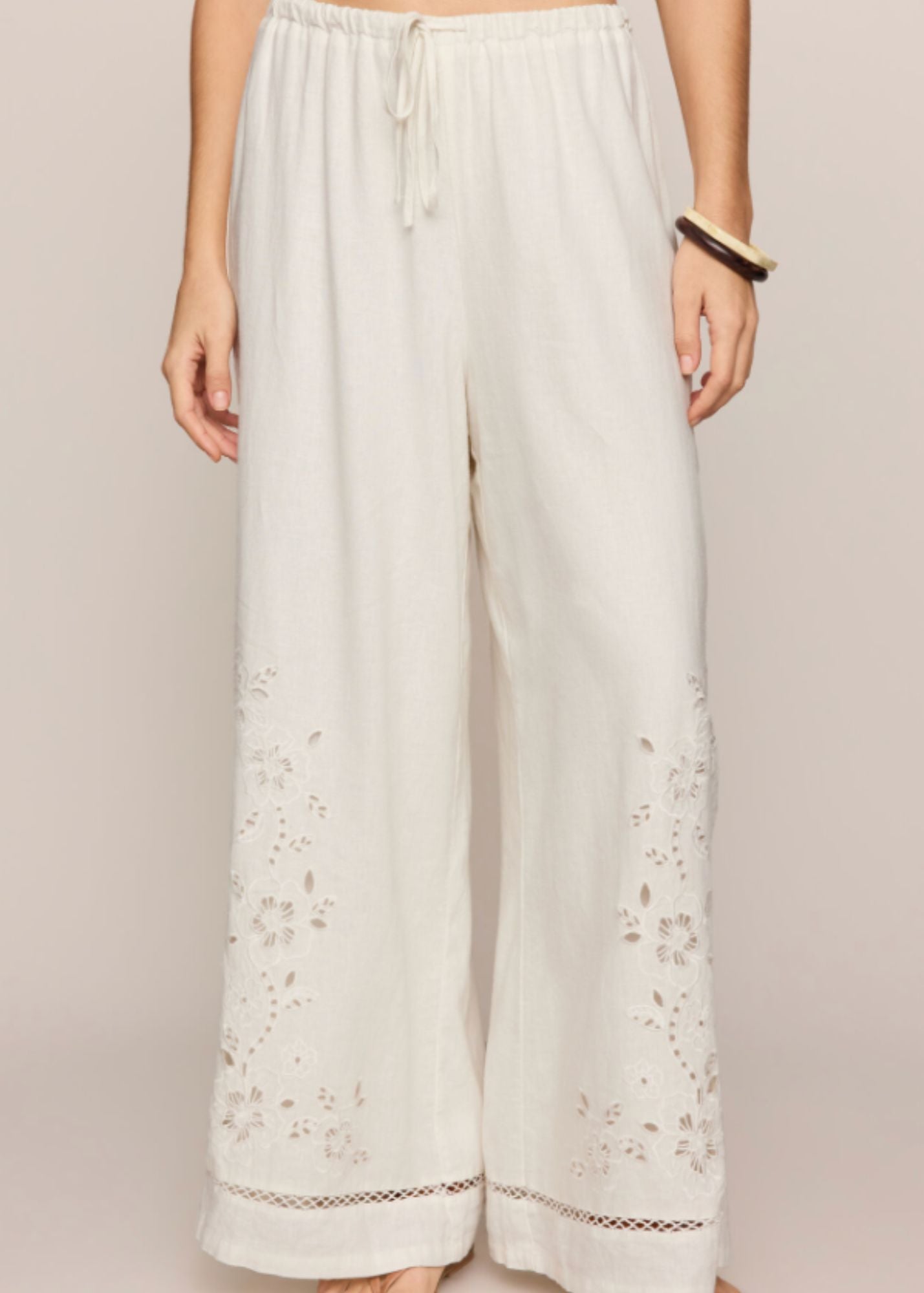 Sid Embroidered Woven Pant