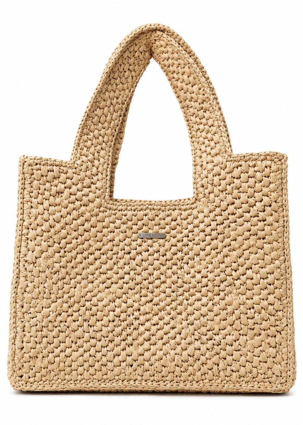 Mini Raffia Tote