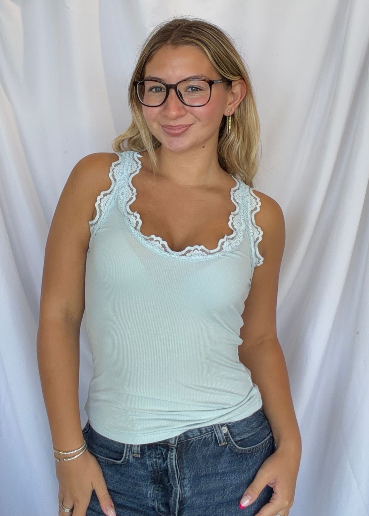 Lily Lace Tank
