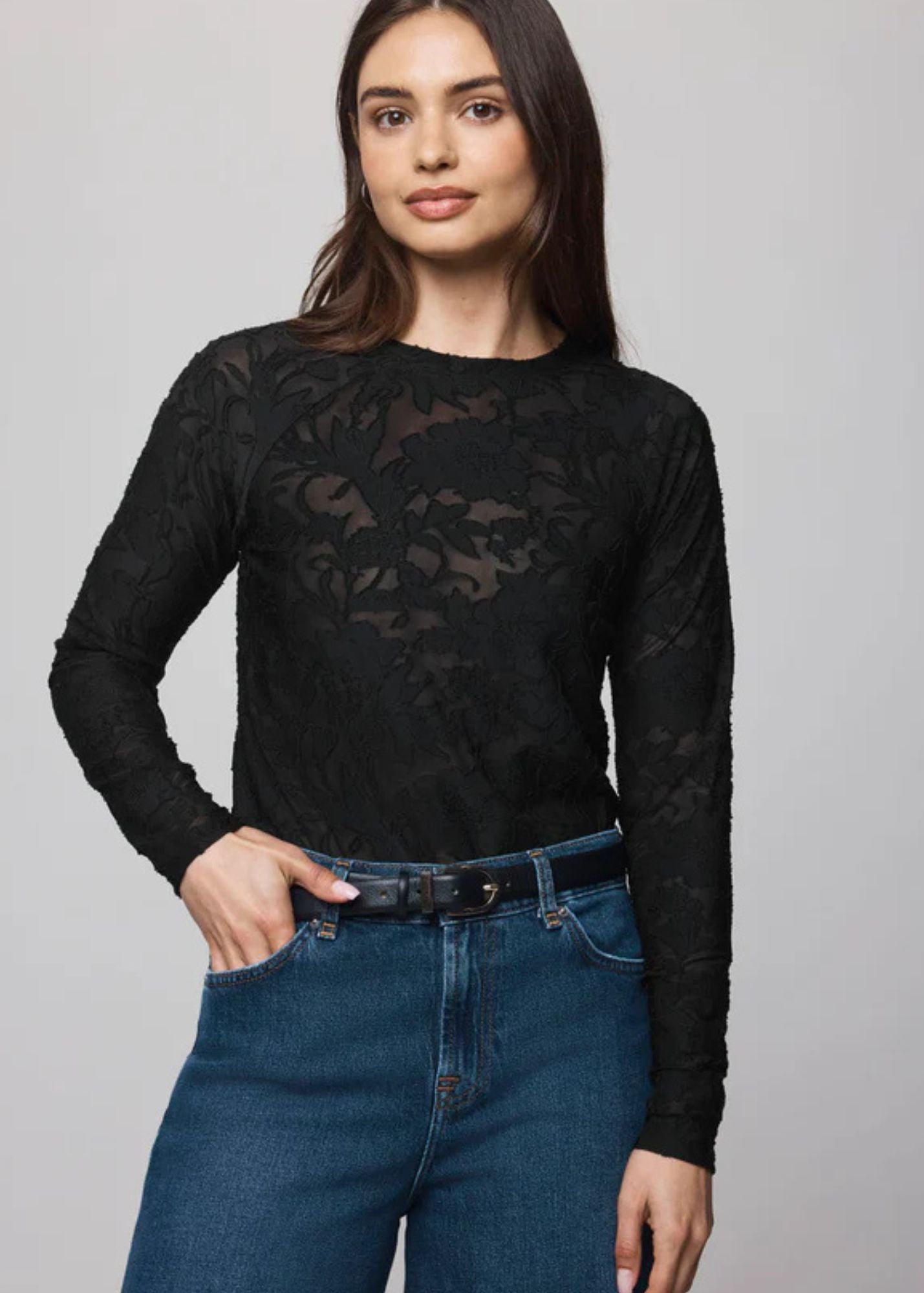 Cecelia Floral Long Sleeve Tee