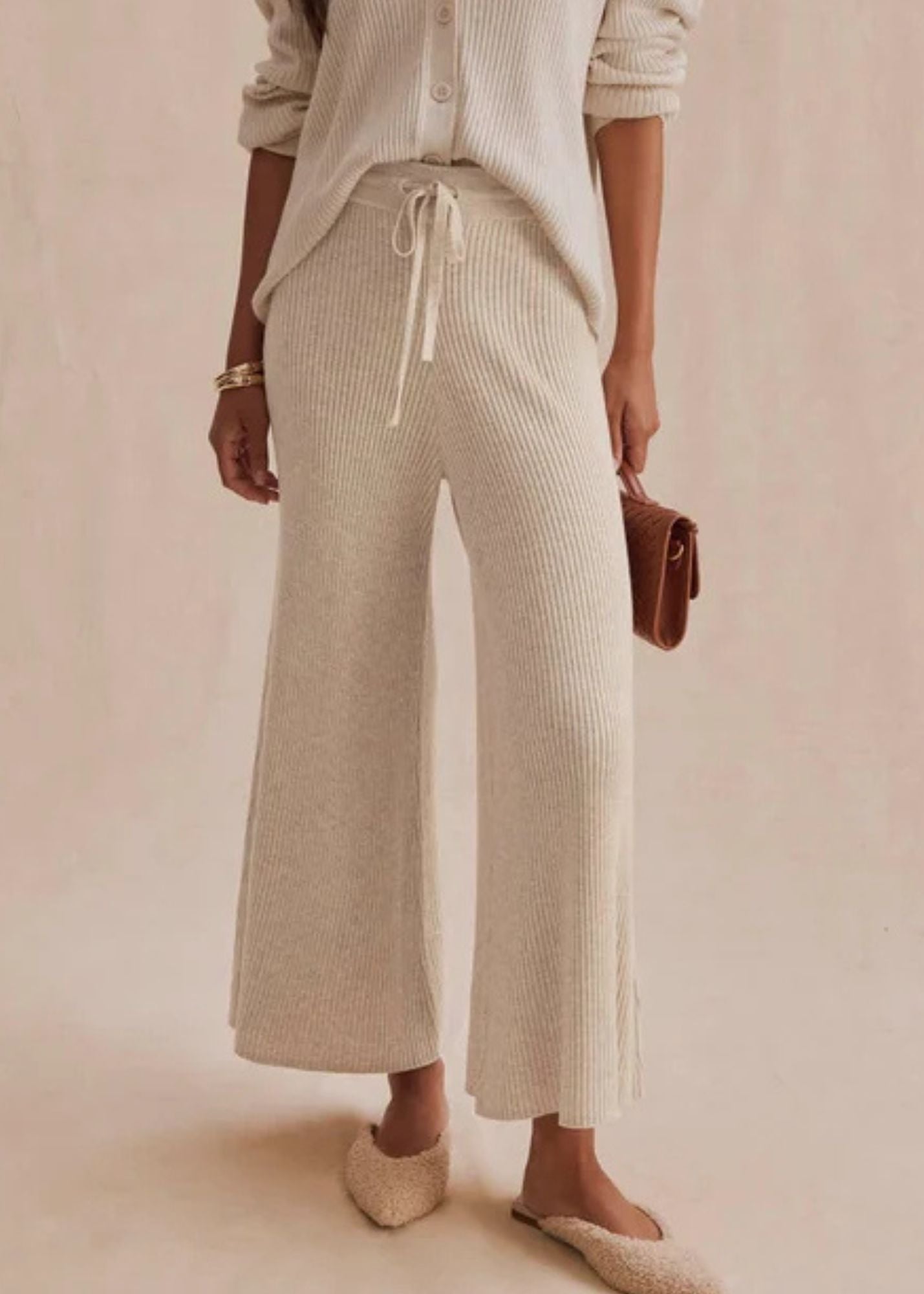 Georgie Rib Sweater Pant