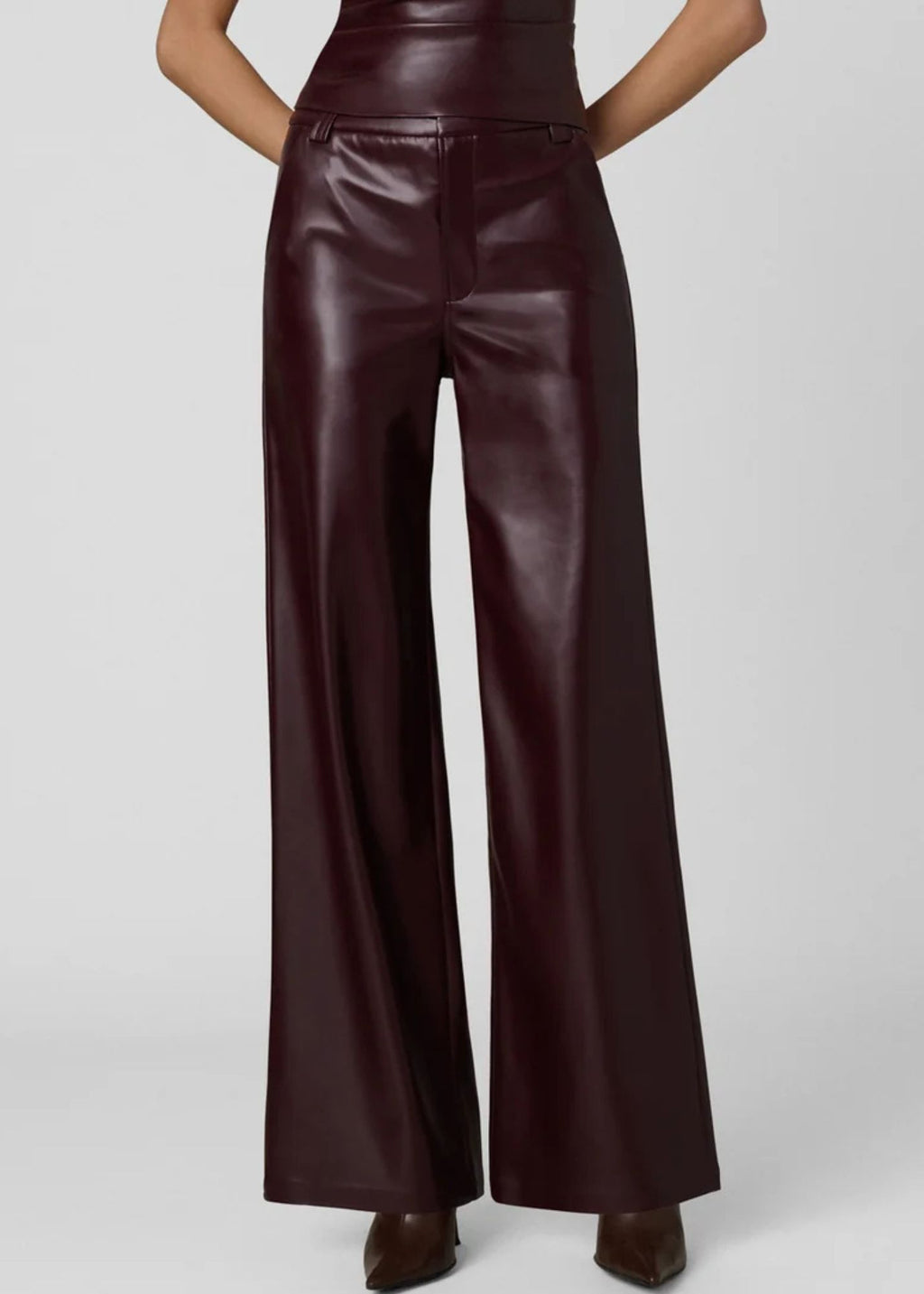 The Vegan Leather Mia Trouser