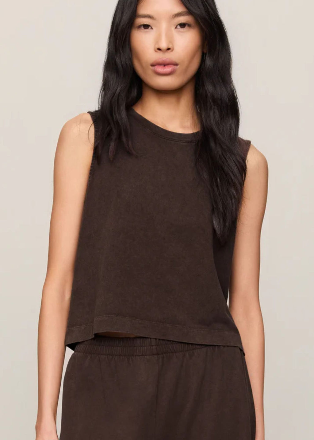 Sloane Cotton Jersey Tank