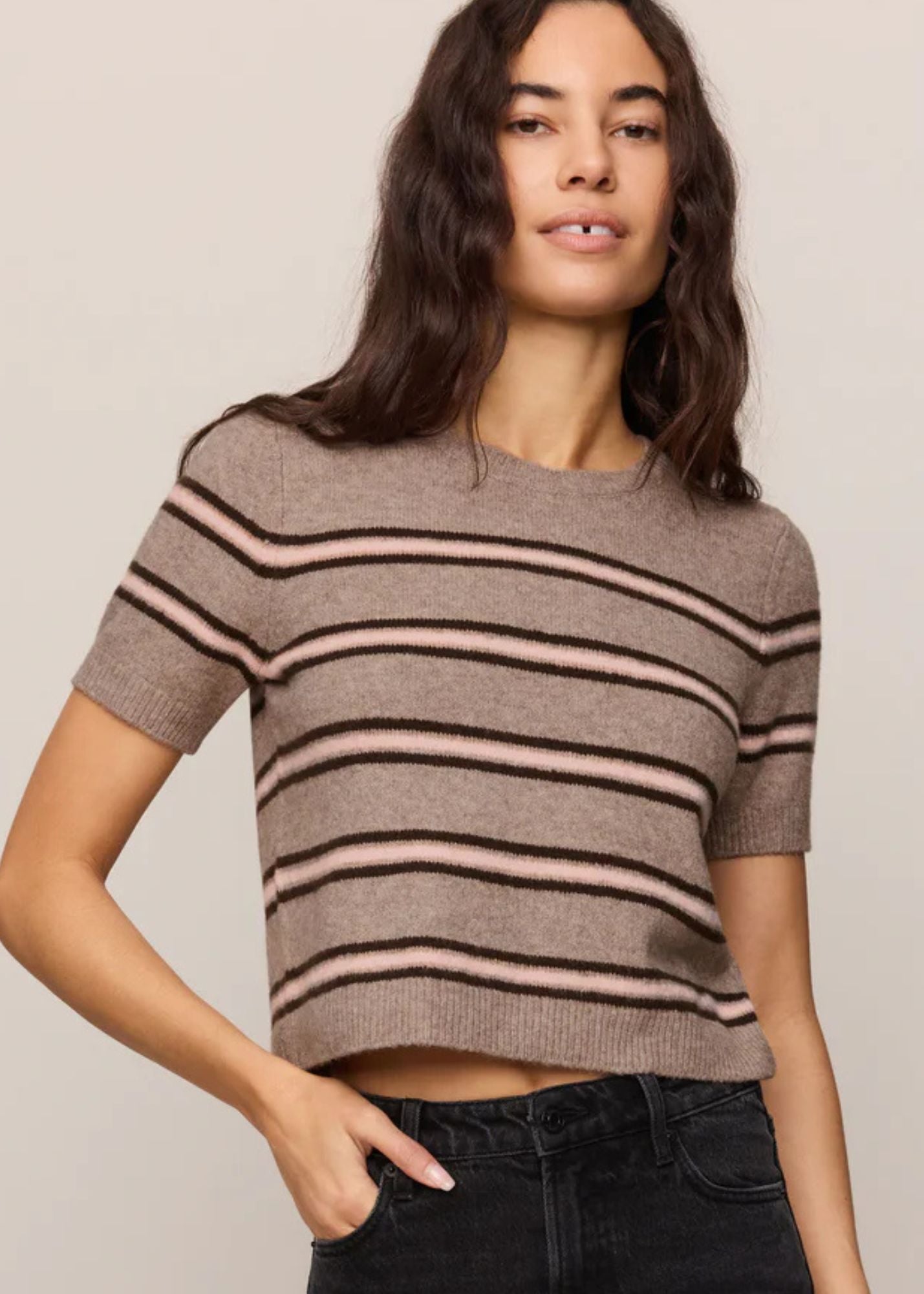 Gatewood Stripe Sweater Tee