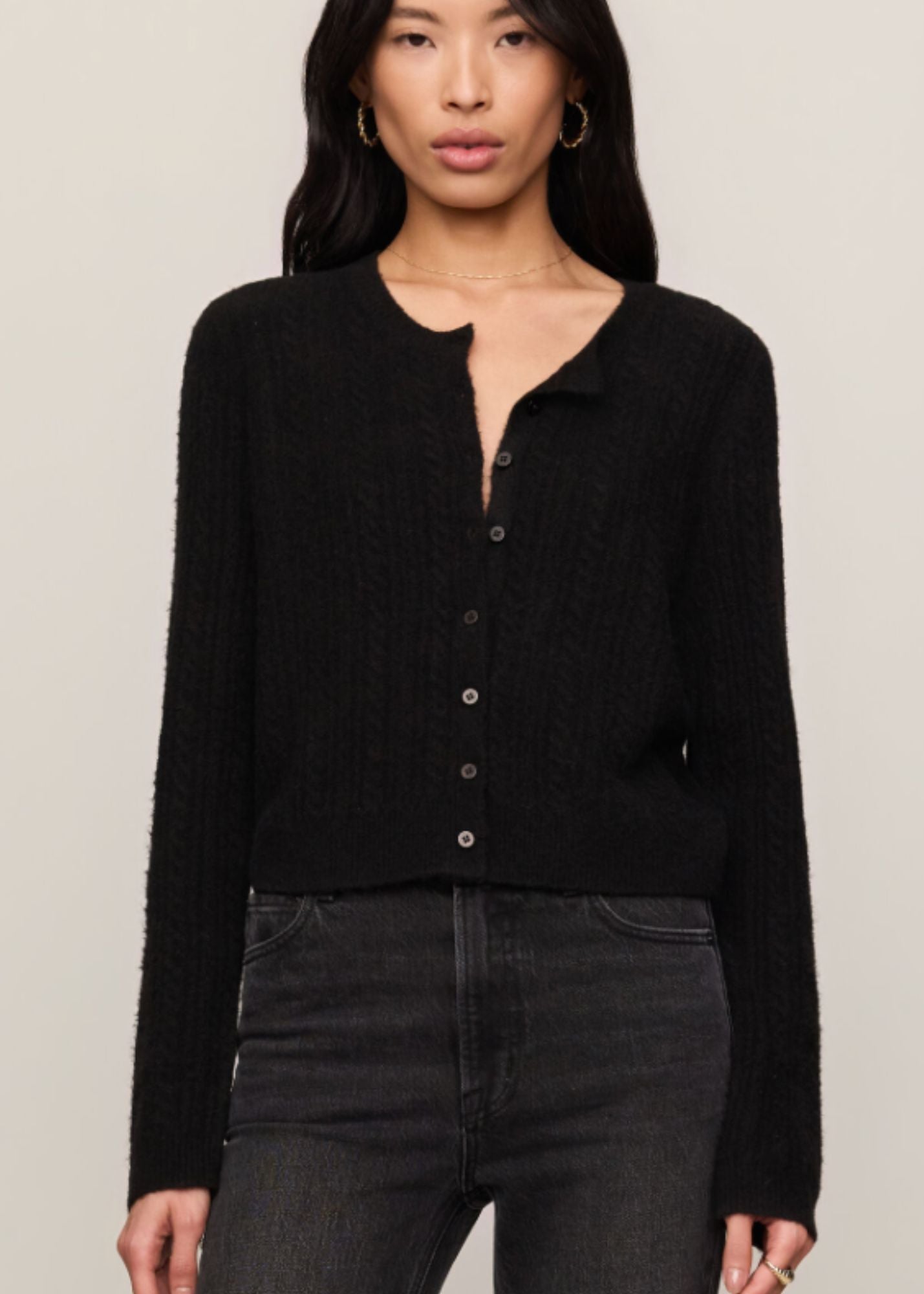 Medina Pointelle Cardigan