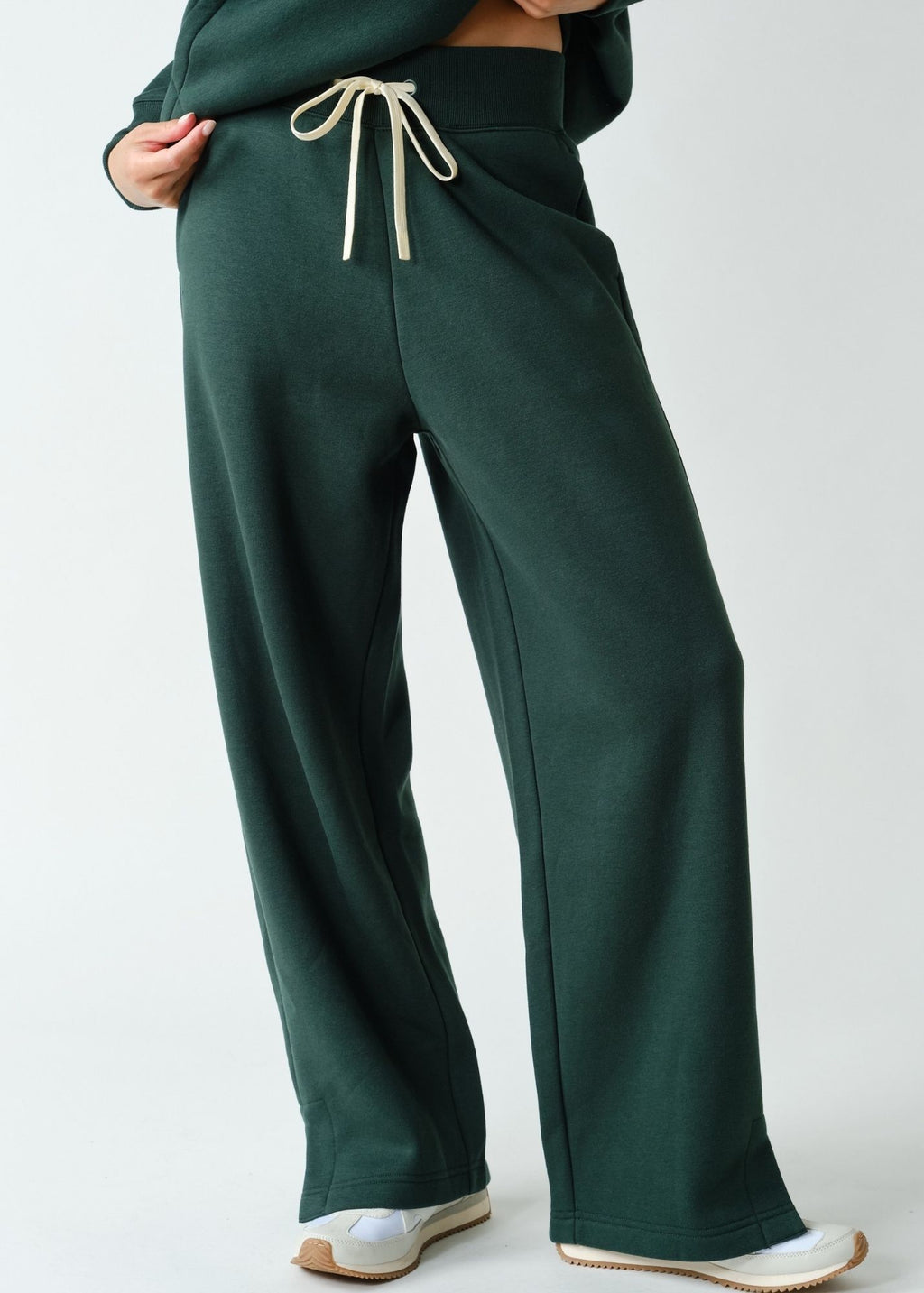 Cloudwalk Wide Leg Fleece Pants