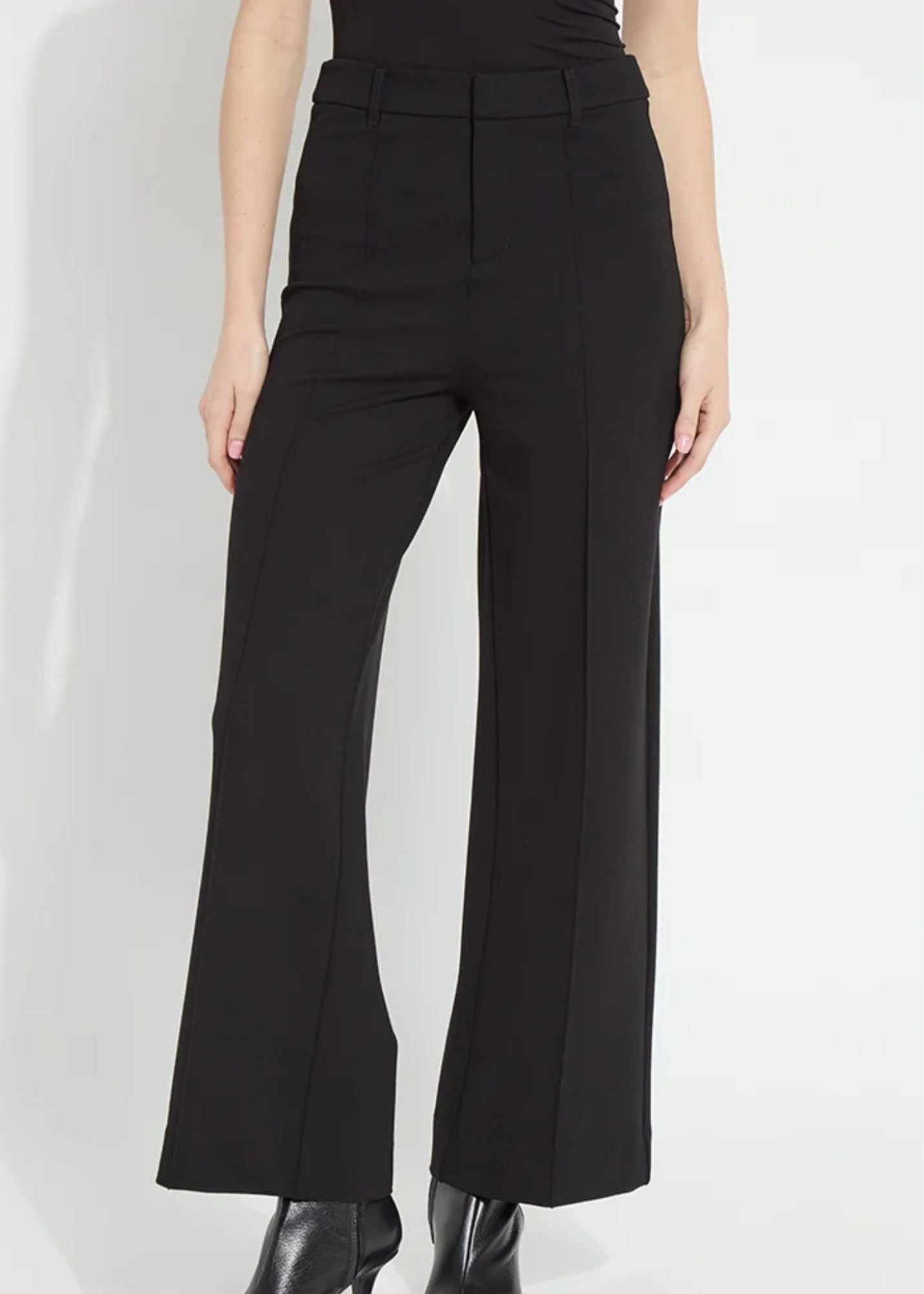 Nadia Zip Front Ponte Trouser