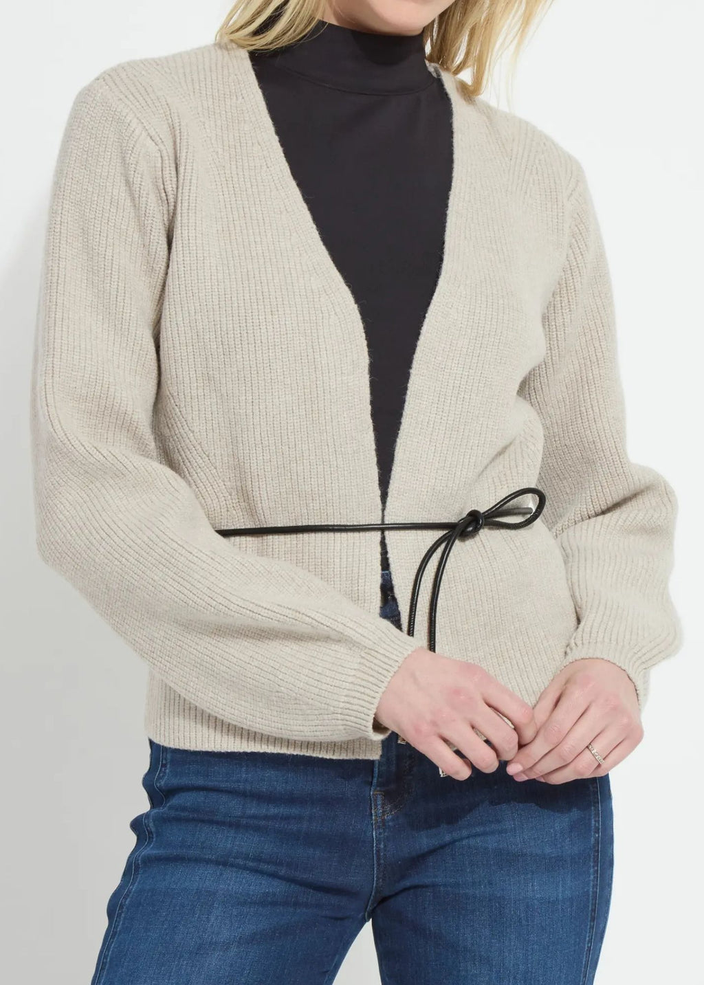 Ravenna Peplum Knitted Cardigan