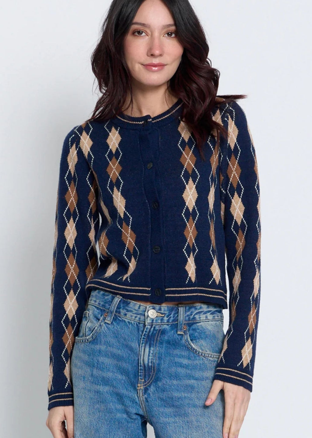 Astrid Argyle Cardigan