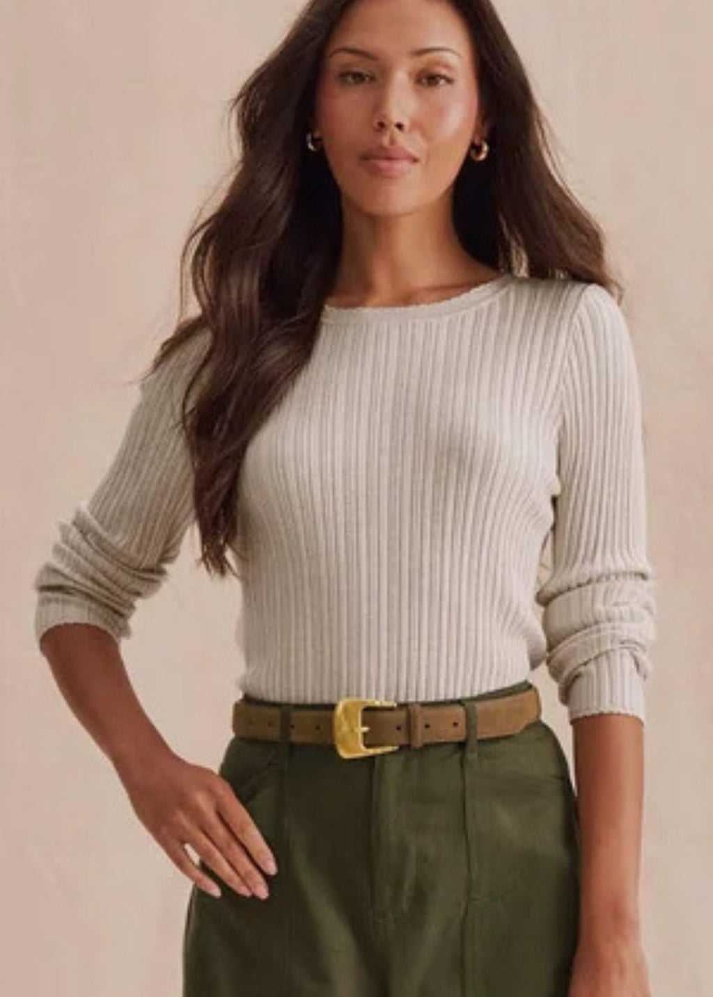 Georgie Pointelle Sweater