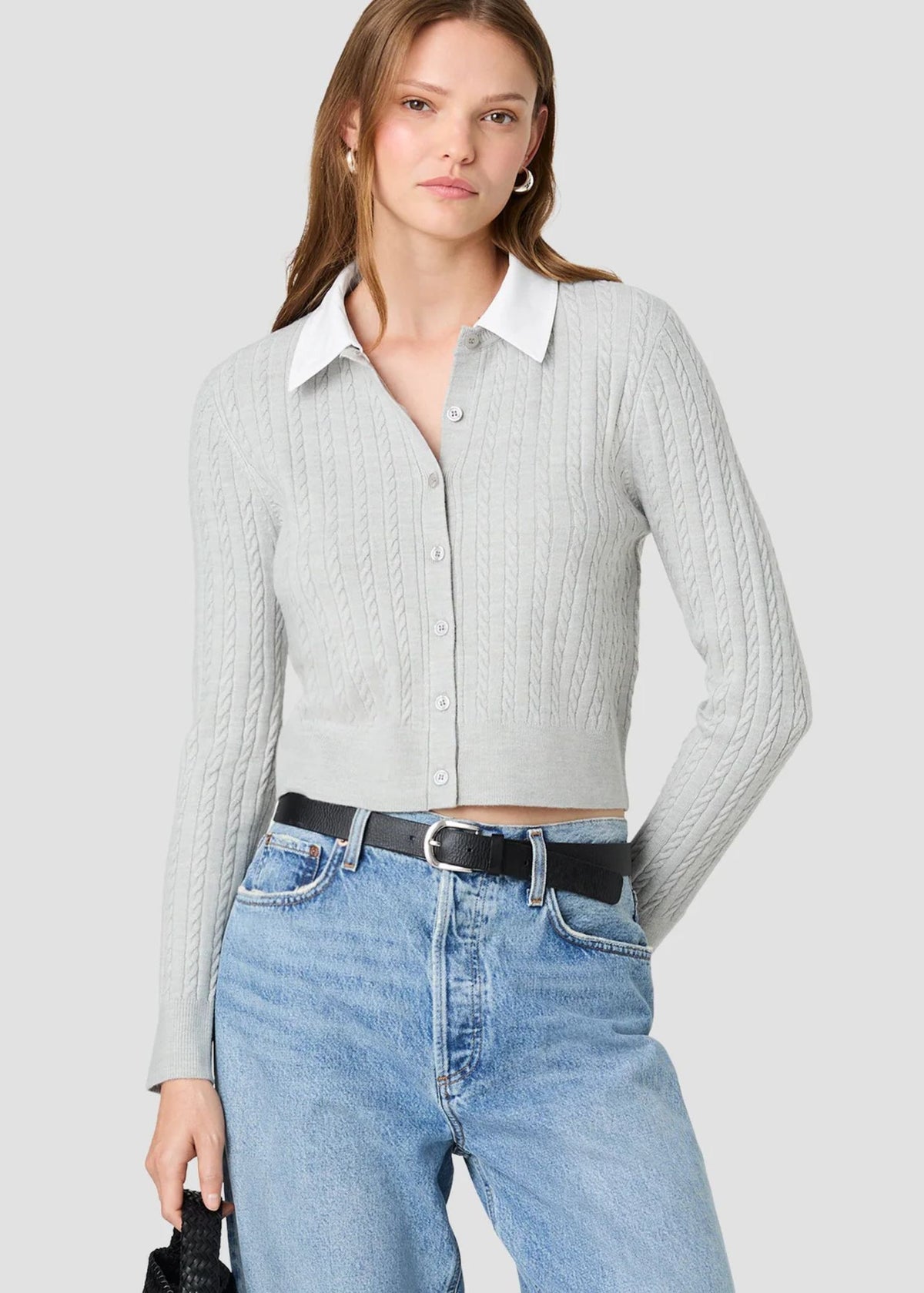 Babysoft Cable Poplin Long Sleeve Top