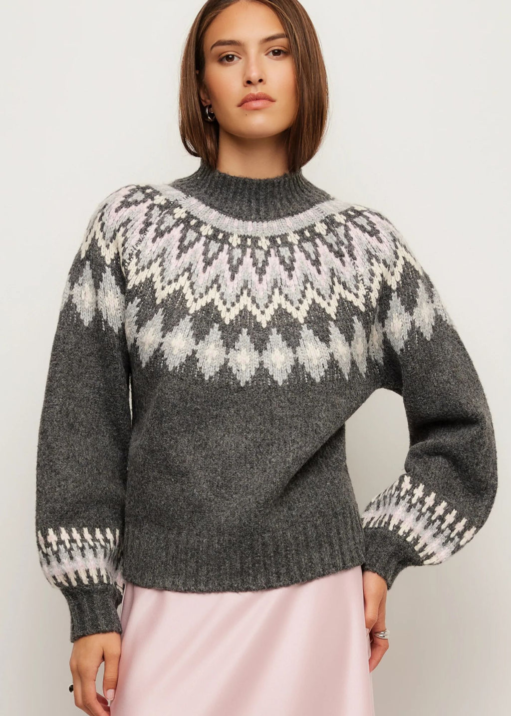 Zarah Jacquard Sweater
