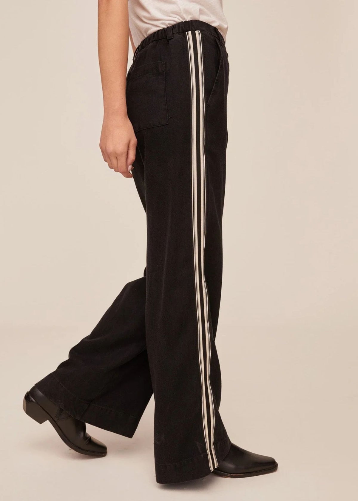 Trouser Jean With Side Stripe