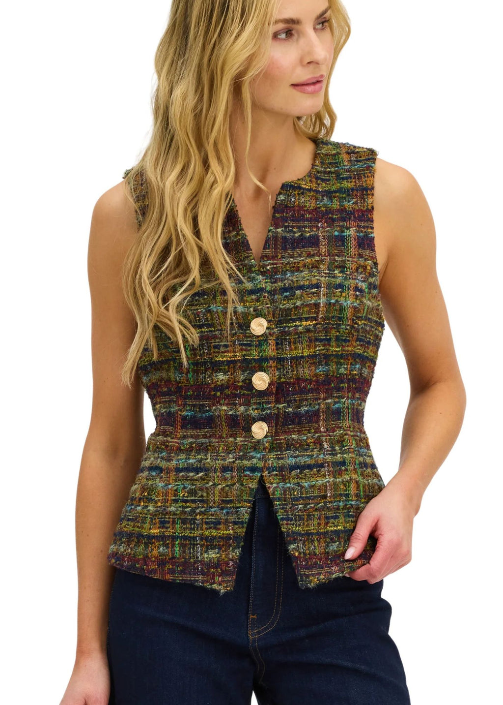 Tweed Oliver Vest