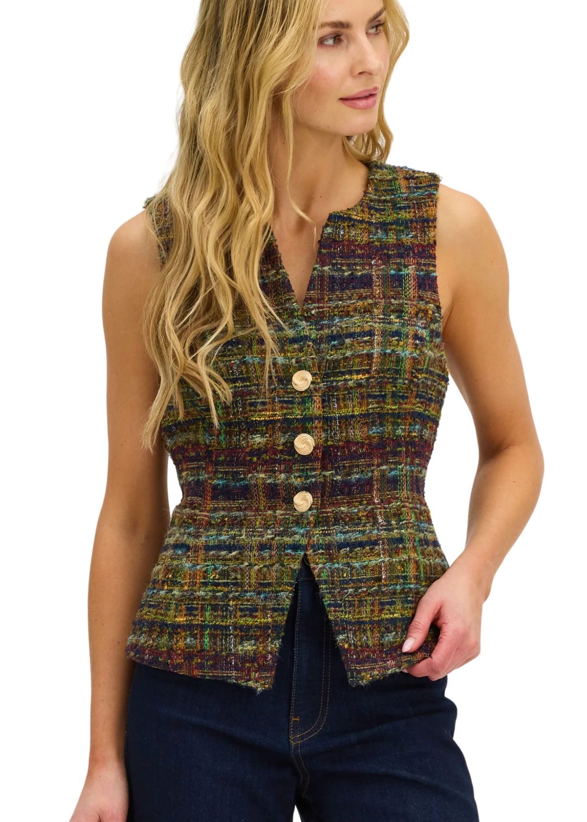 Tweed Oliver Vest