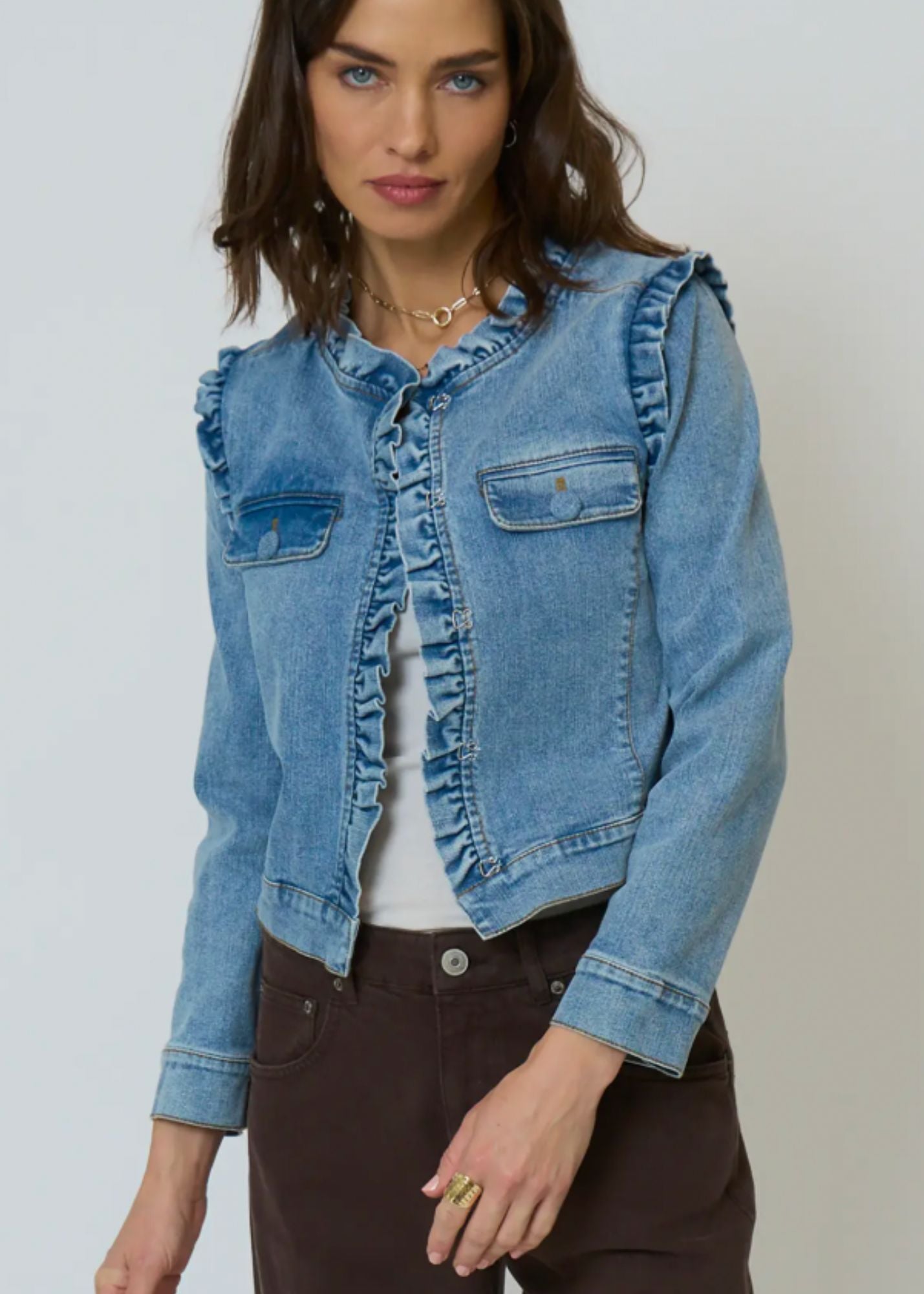 Nevada Girly Denim Jacket - Clothes Horse