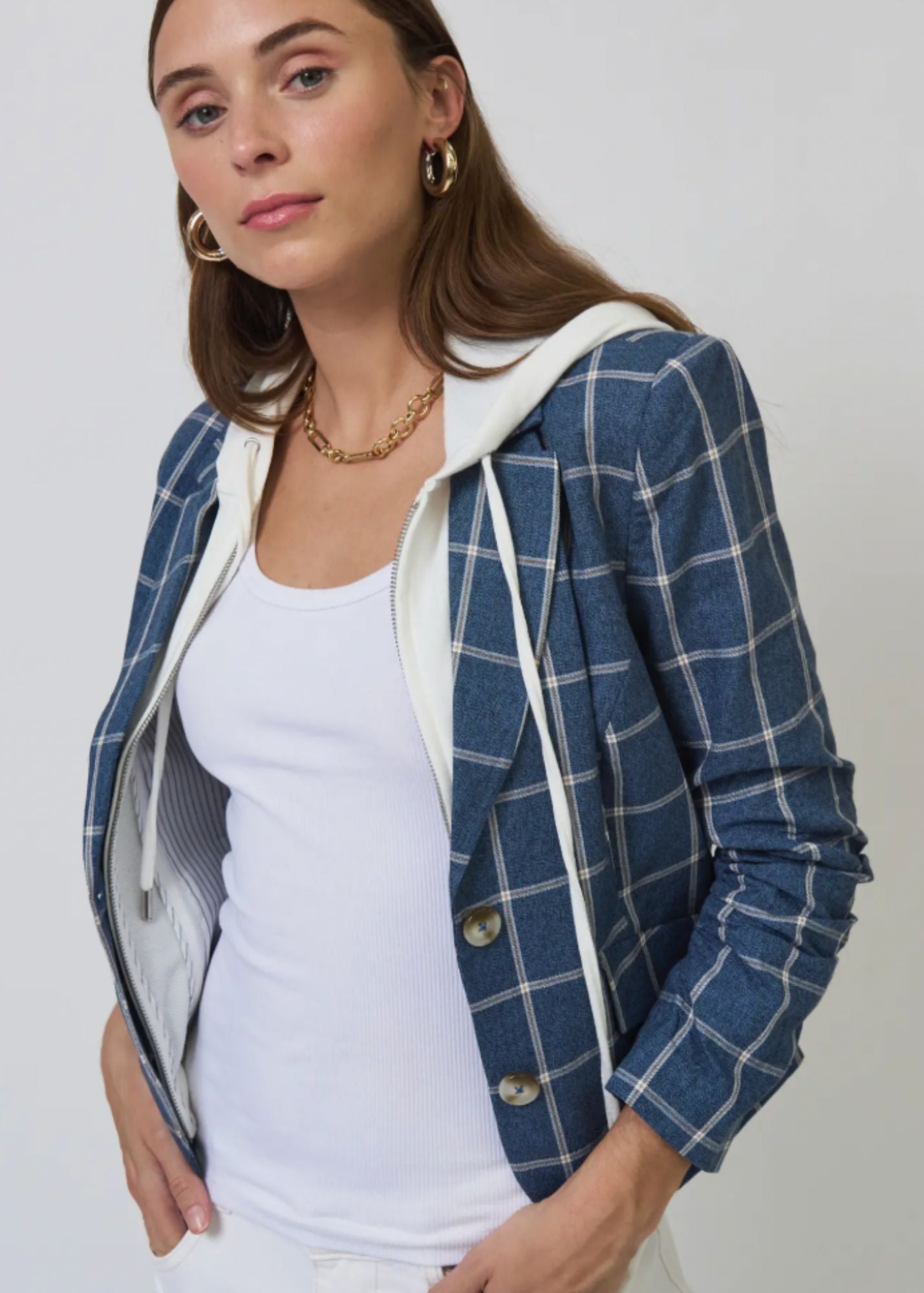 Nevada Windowpane Dickey Jacket - Clothes Horse